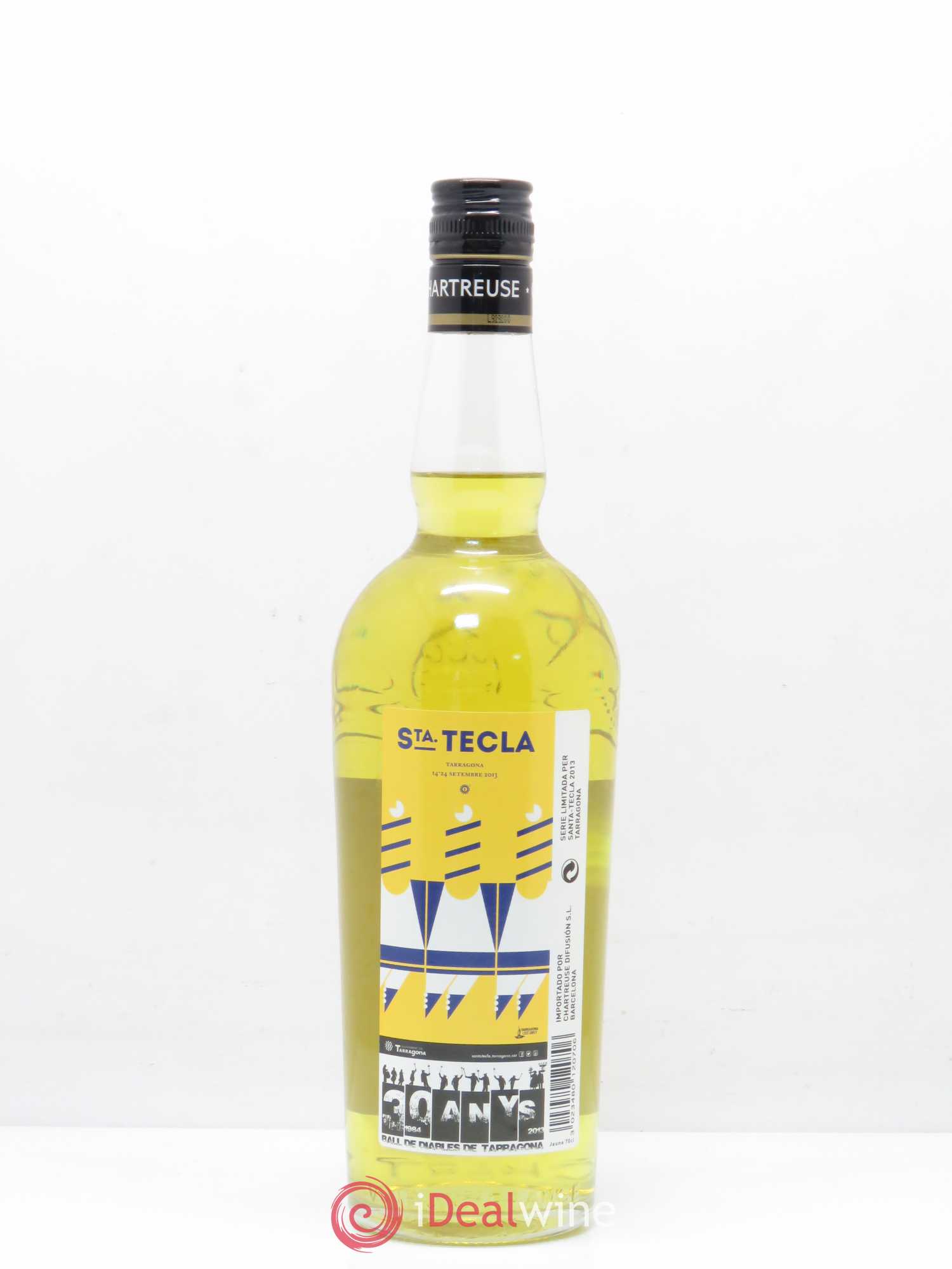 Chartreuse Pères Chartreux Jaune Santa Tecla Degré 43 2013 - Posten von 1 Flasche - 1