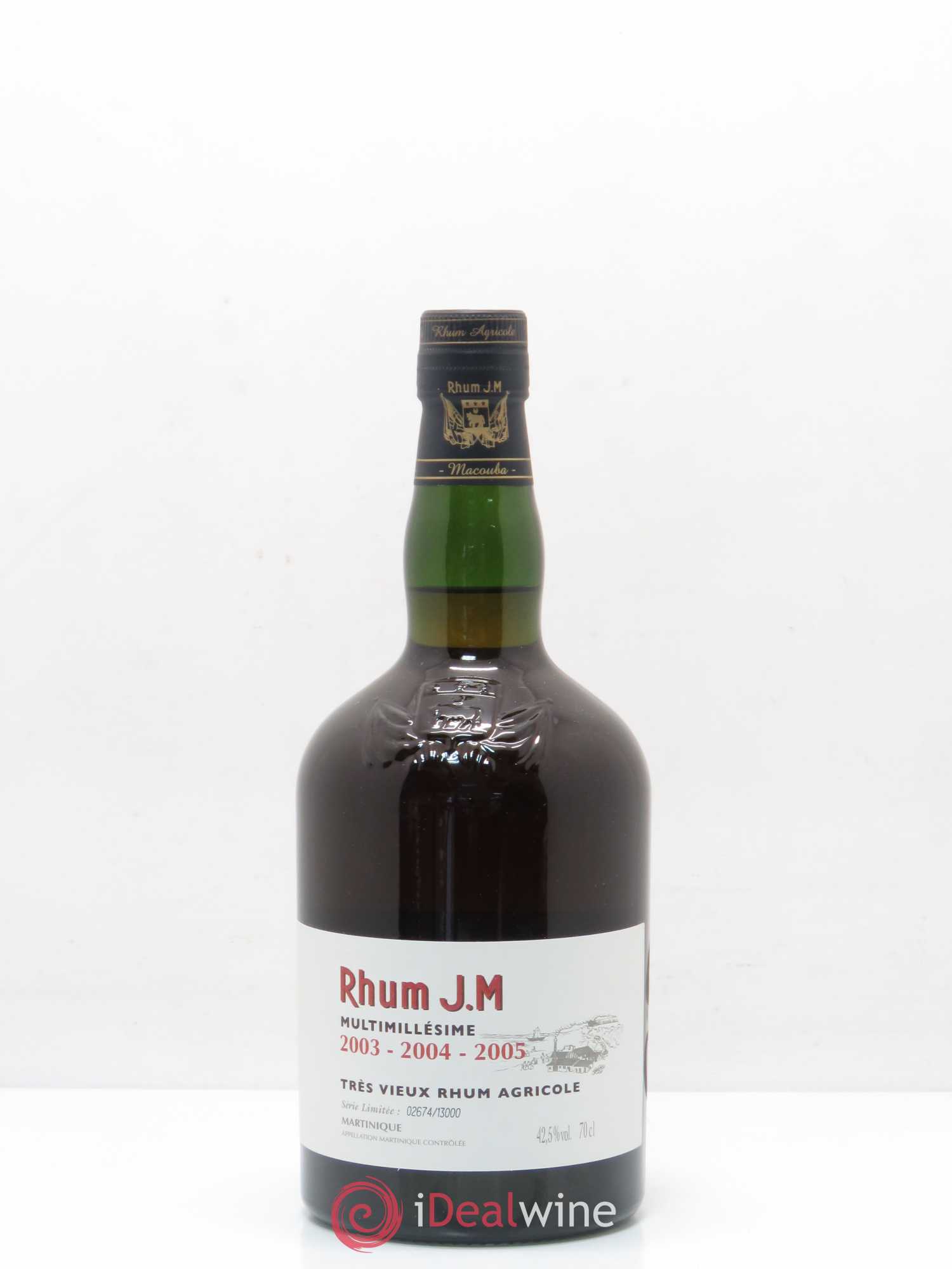 Rhum JM Multimillesimes - Lot de 1 bouteille - 0