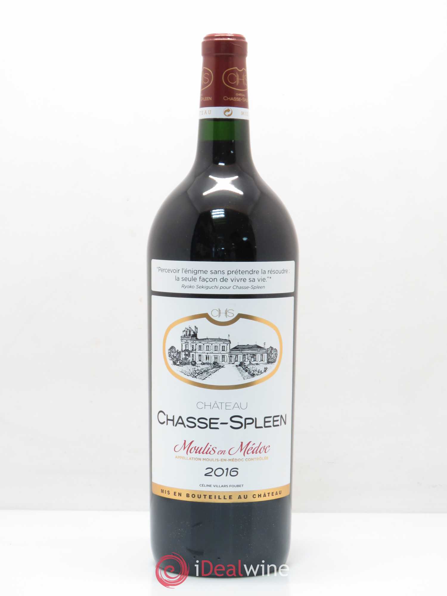 Château Chasse Spleen 2016 - Lot de 1 magnum - 0