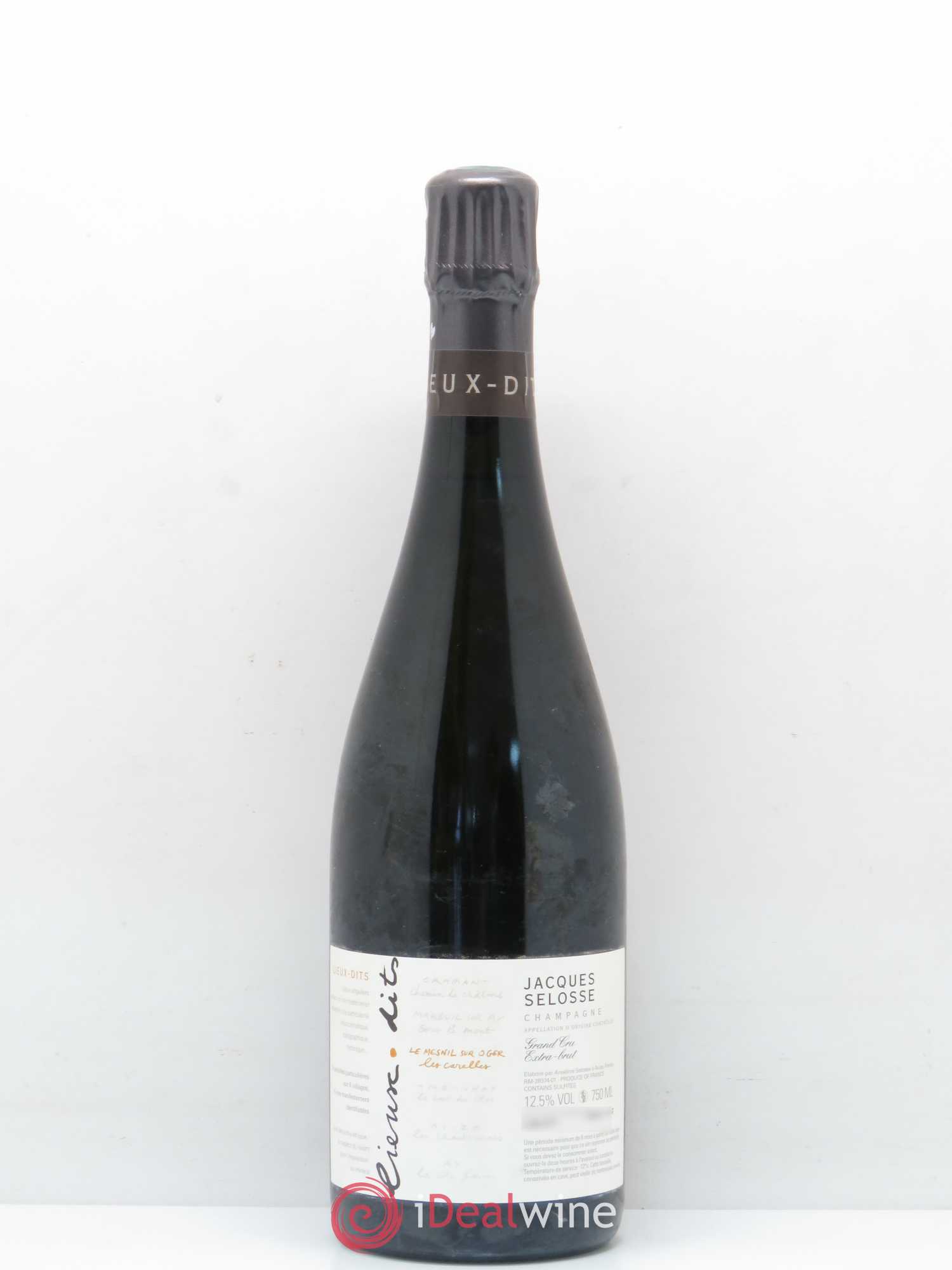 Les Carelles Blanc de Blancs Jacques Selosse - Lot de 1 bouteille - 0