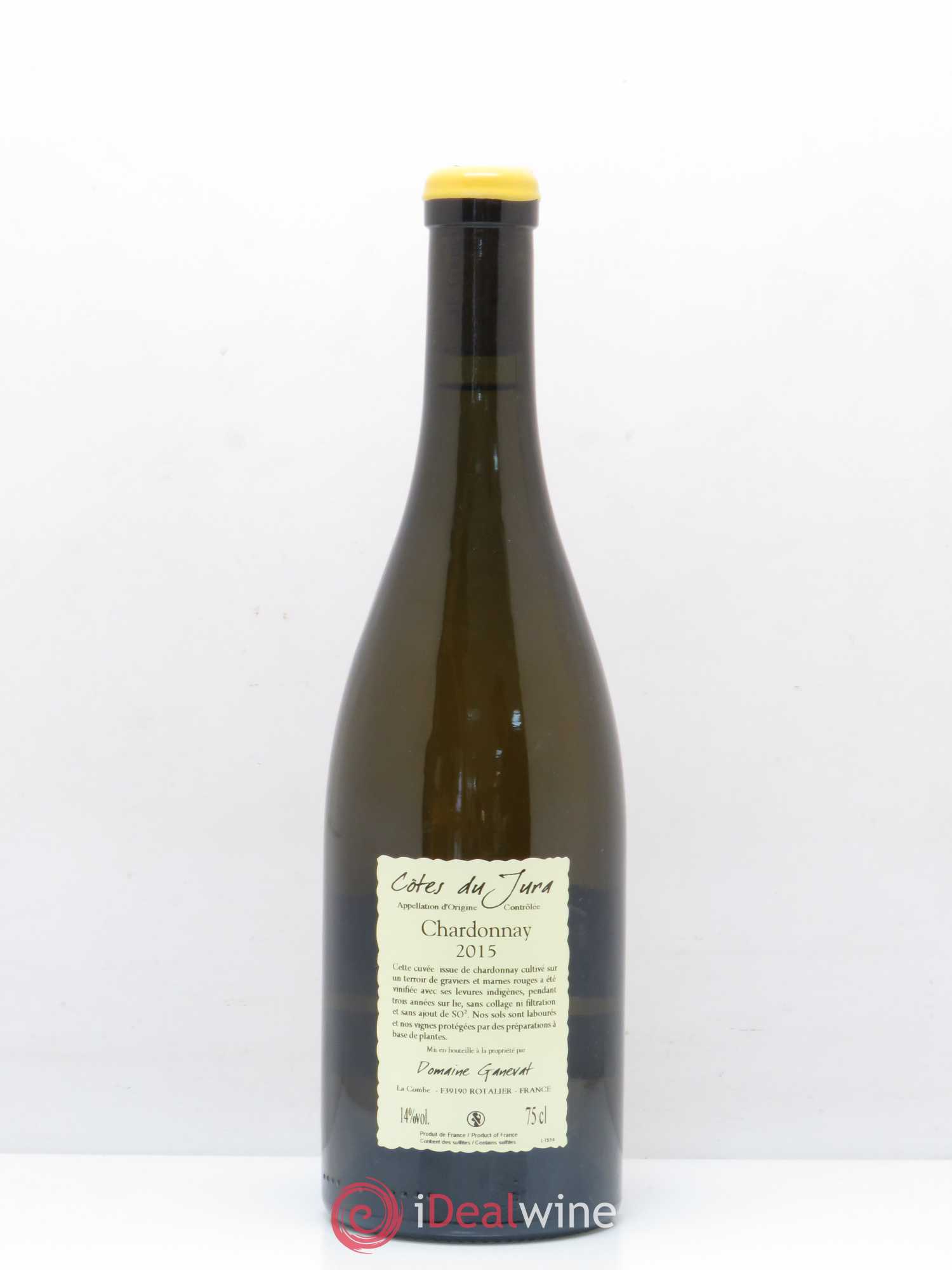 Côtes du Jura Les Gryphées Domaine Ganevat Vieilles vignes 2015 - Posten von 1 Flasche - 1