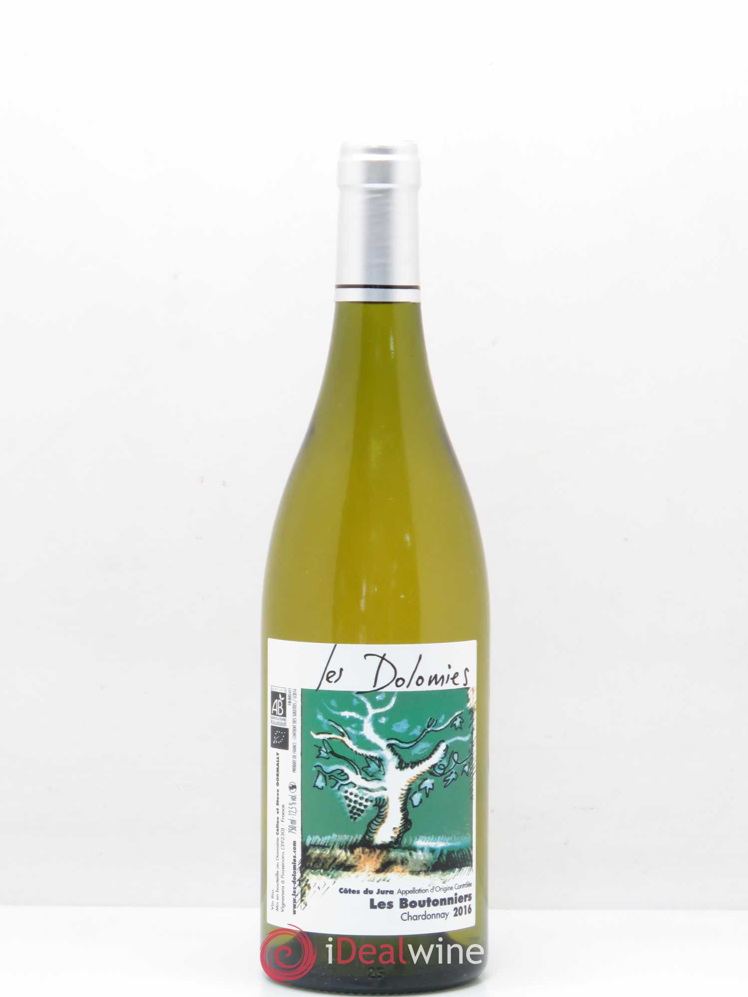 Côtes du Jura Les Boutonniers Domaine des Dolomies 2016 - Posten von 1 Flasche - 0