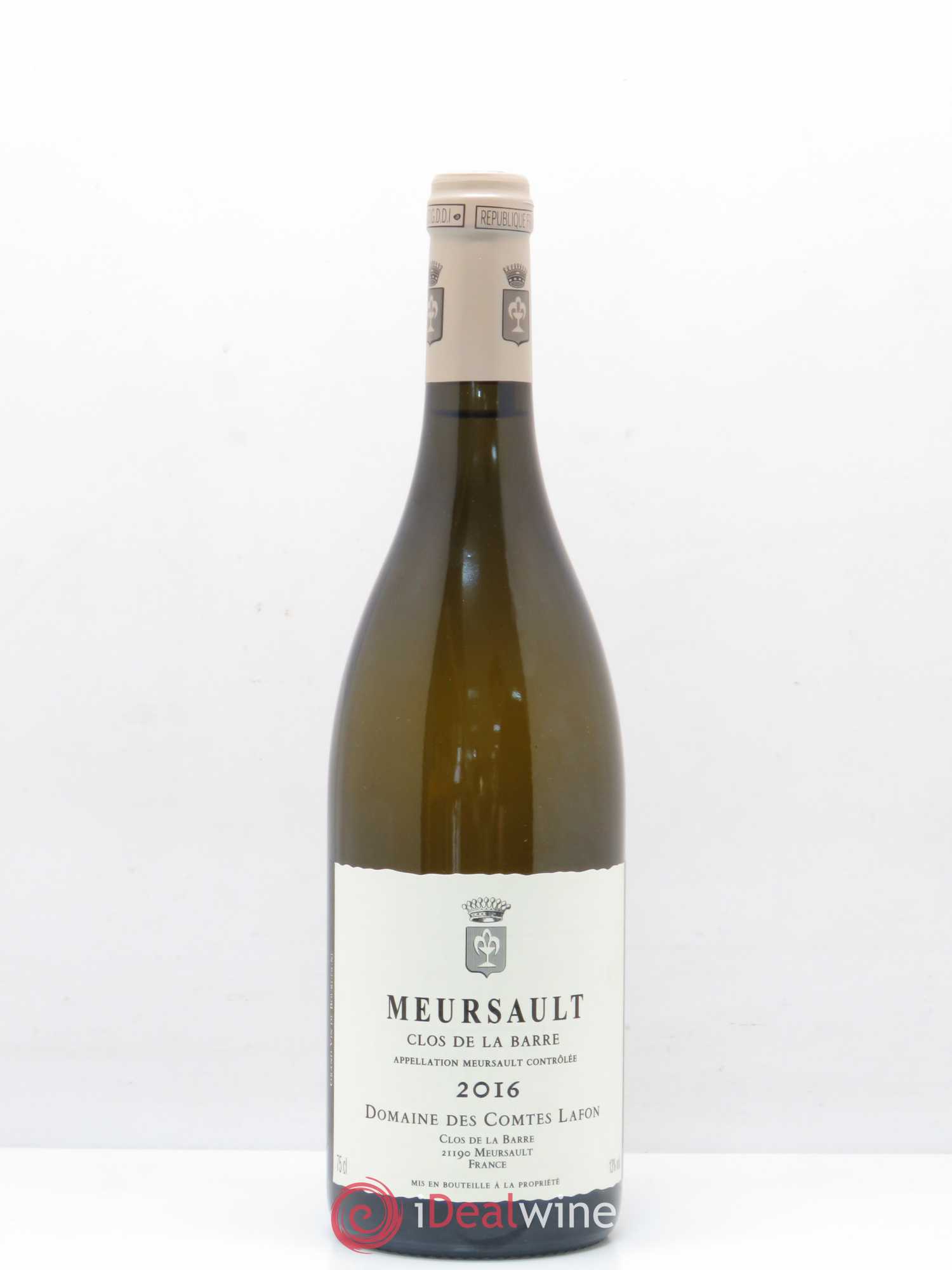 Meursault Clos de la Barre Comtes Lafon (Domaine des) 2016 - Lot de 1 bouteille - 0