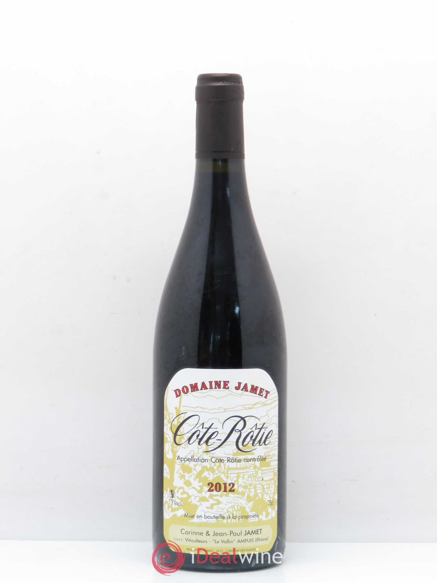 Côte-Rôtie Jamet (Domaine) 2012 - Lot de 1 bouteille - 0