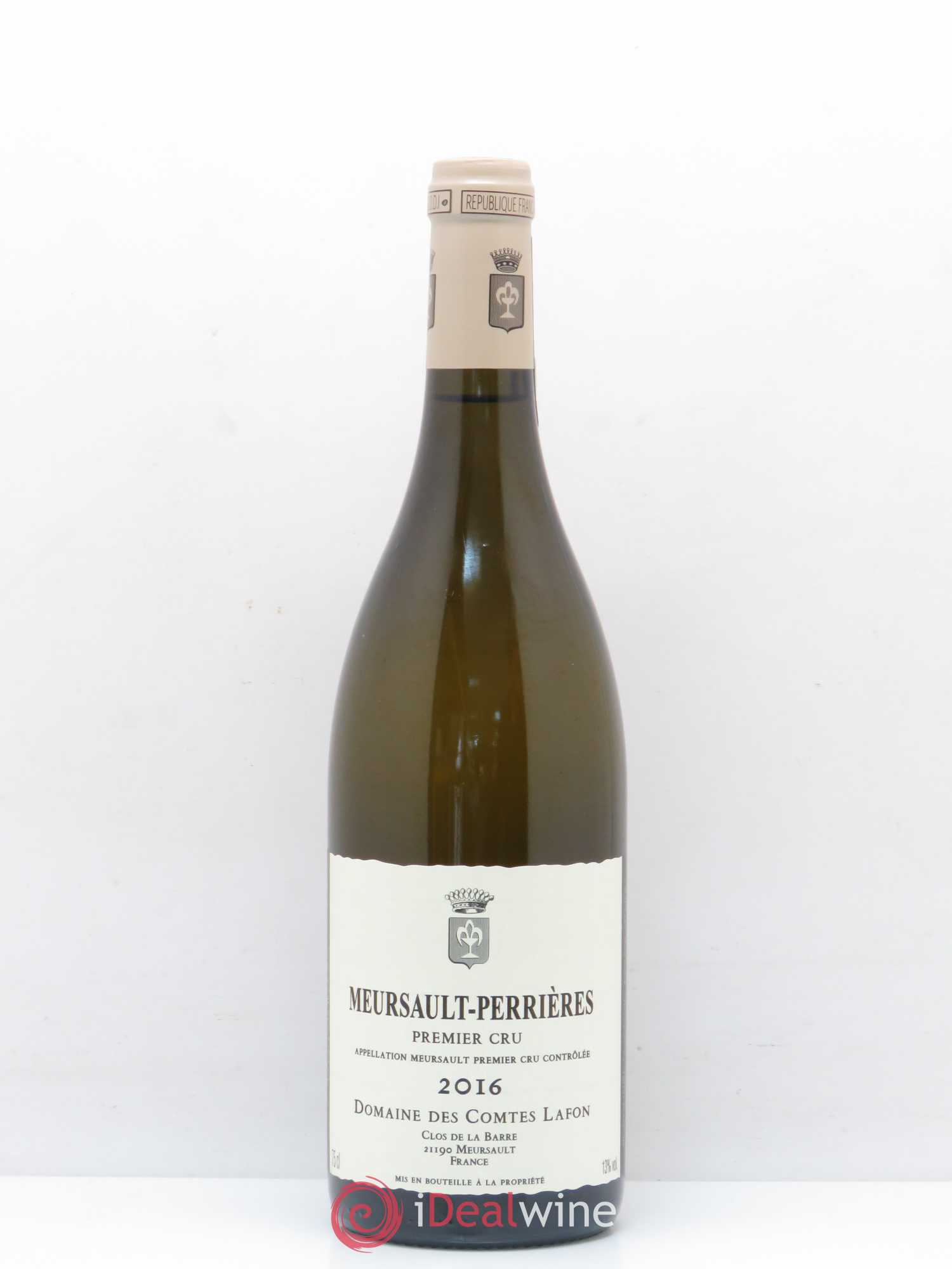 Meursault 1er Cru Perrières Comtes Lafon (Domaine des) 2016 - Lot de 1 bouteille - 0