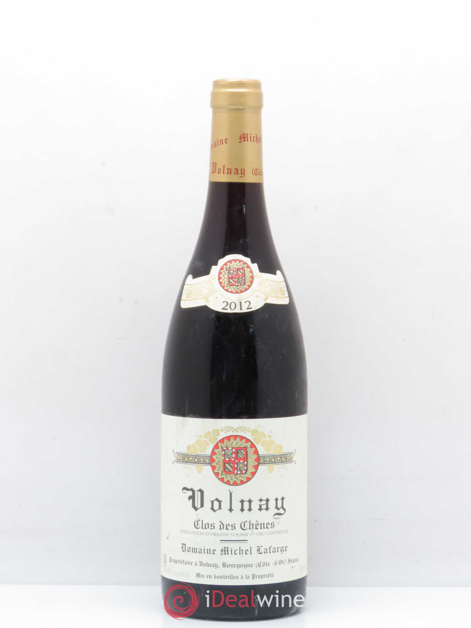 Volnay 1er Cru Clos des Chênes Lafarge (Domaine) 2012 - Lot de 1 bouteille - 0