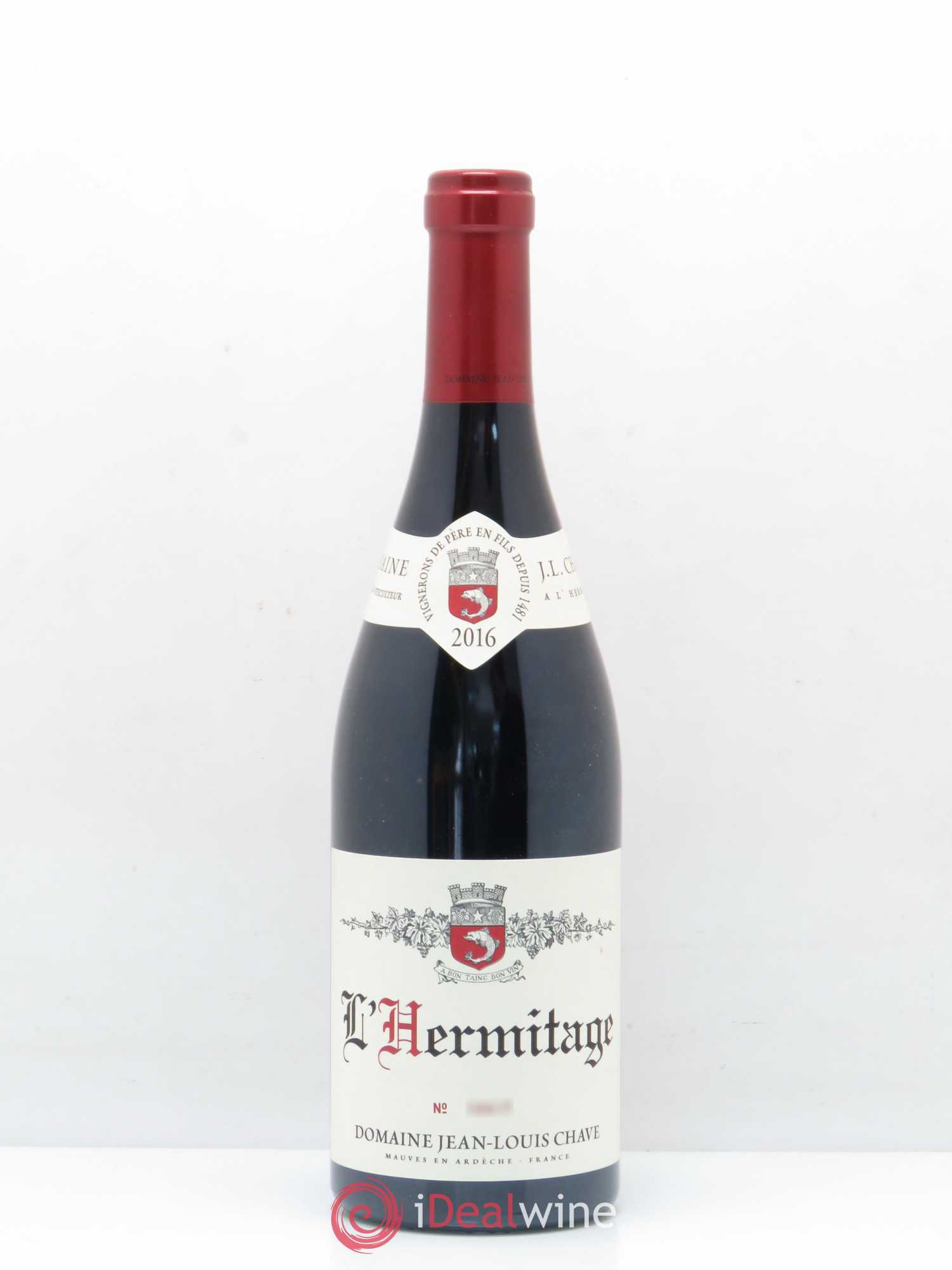Hermitage Jean-Louis Chave 2016 - Lot de 1 bouteille - 0
