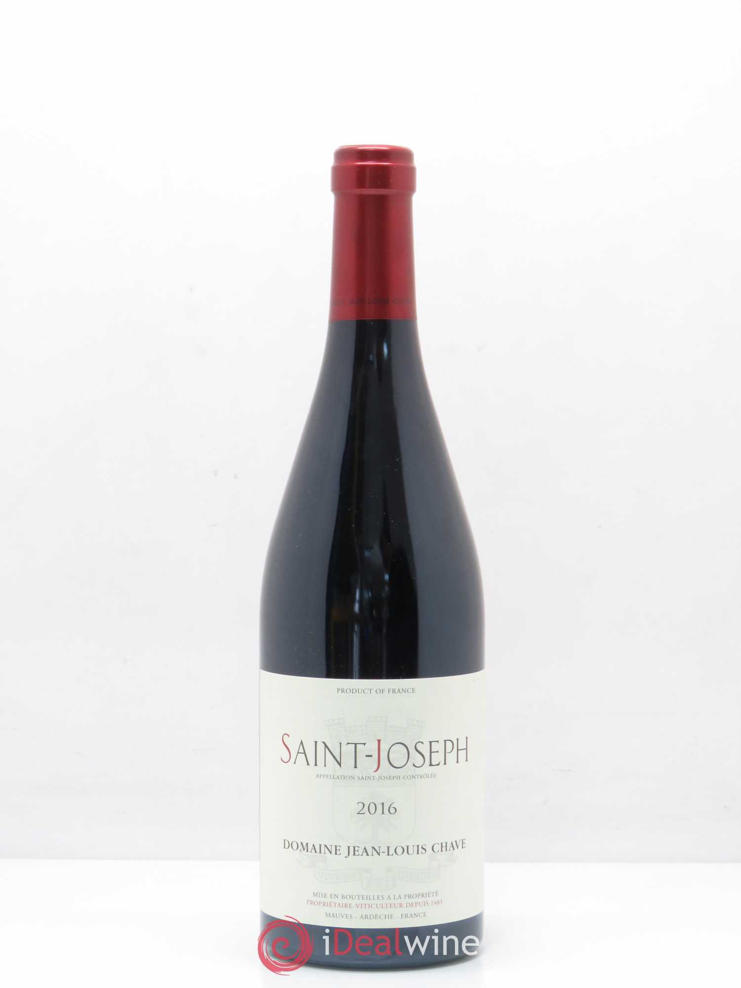 Saint-Joseph Jean-Louis Chave 2016 - Lot de 1 bouteille - 0