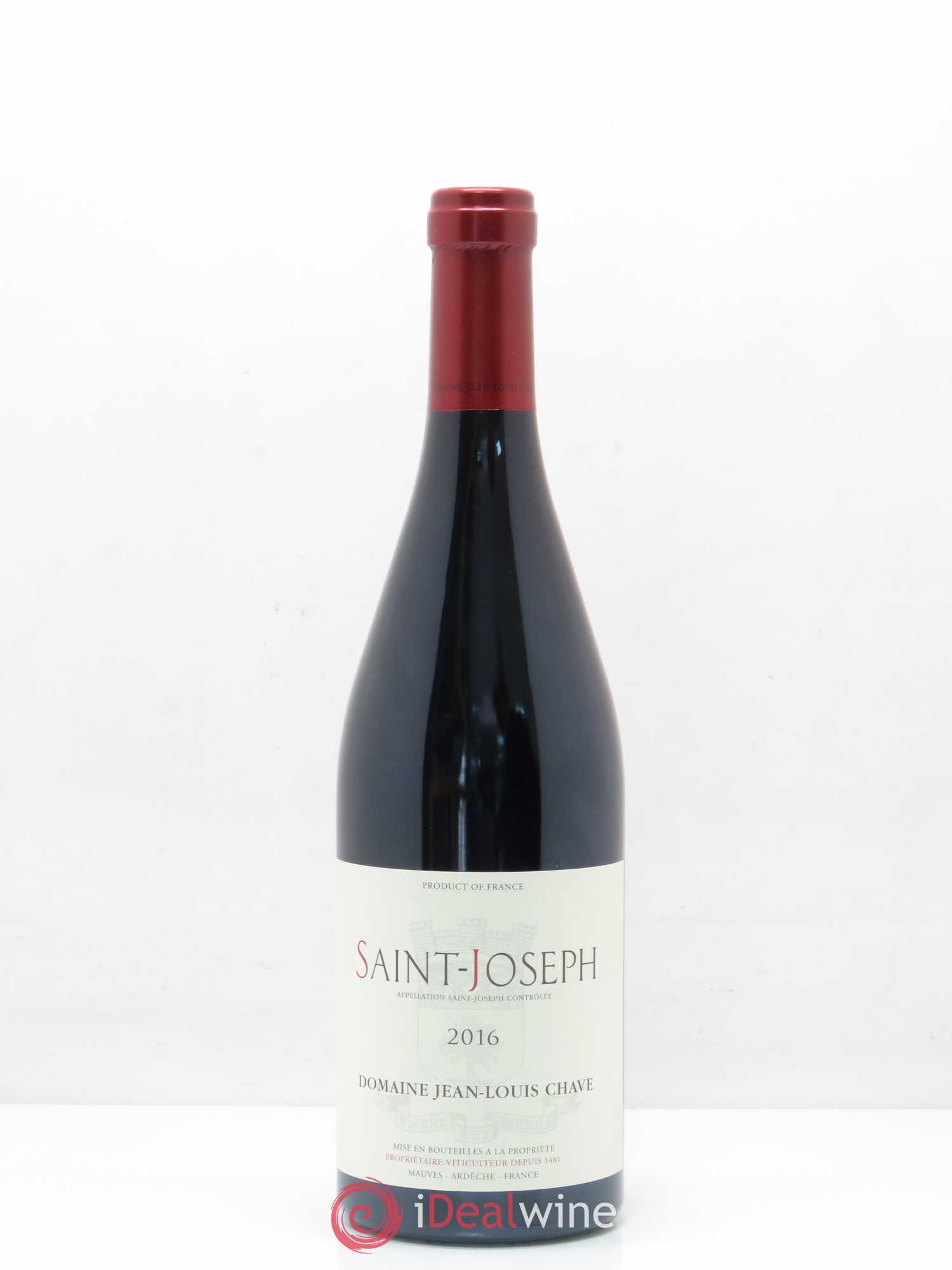 Saint-Joseph Jean-Louis Chave 2016 - Lot de 1 bouteille - 0