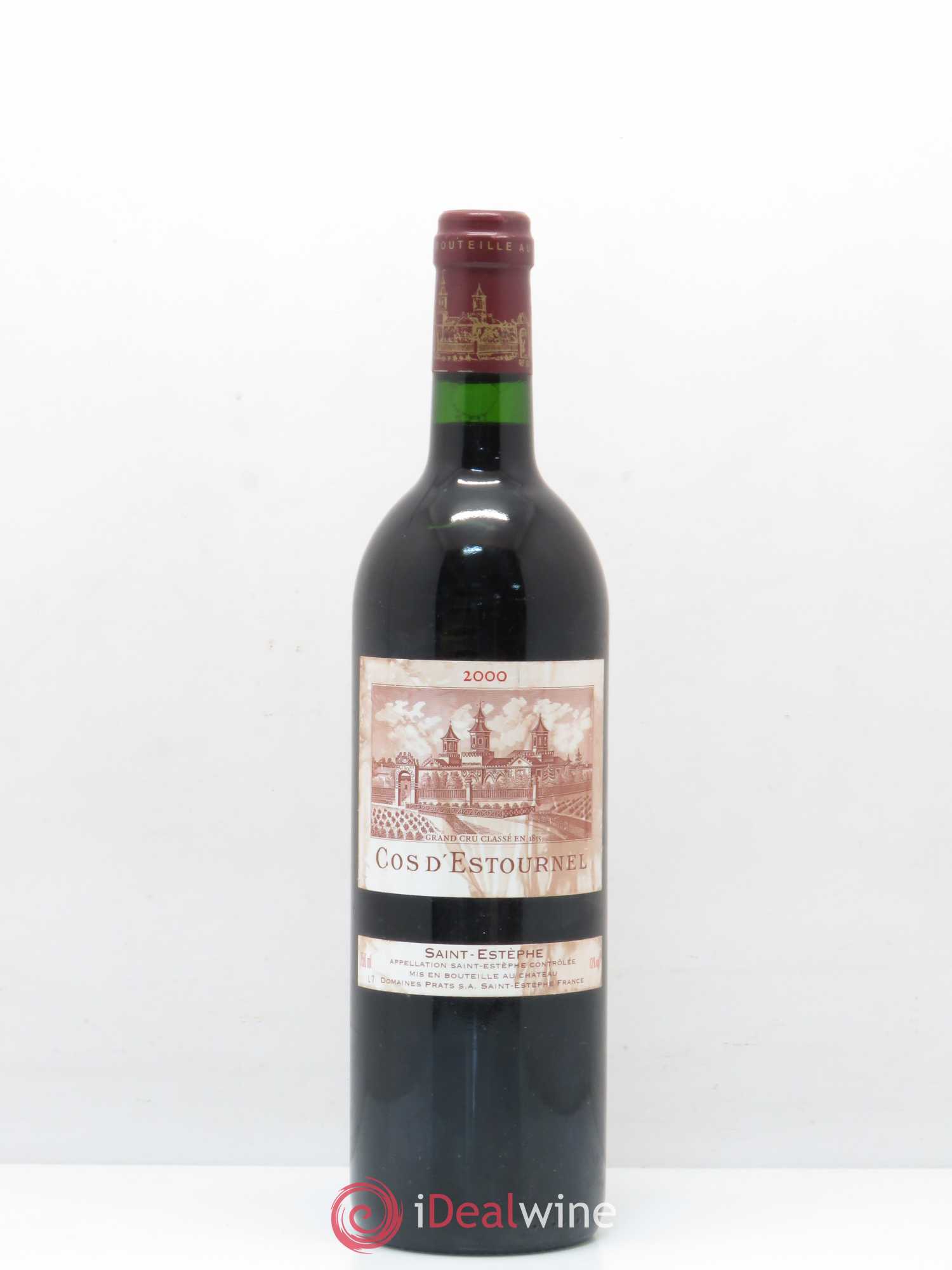 Cos d'Estournel 2ème Grand Cru Classé 2000 - Lot de 1 bouteille - 0