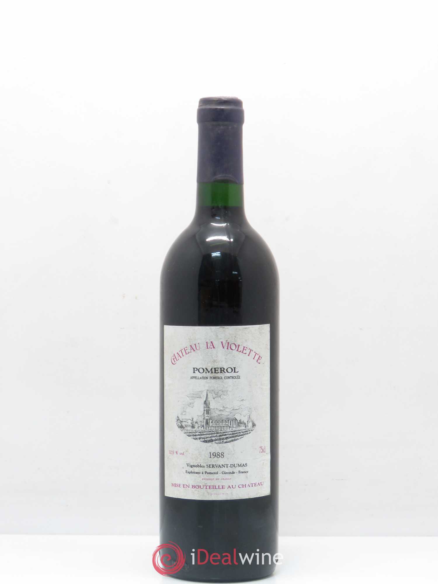 Pomerol Chateau La Violette 1988 - Lot de 1 bouteille - 0