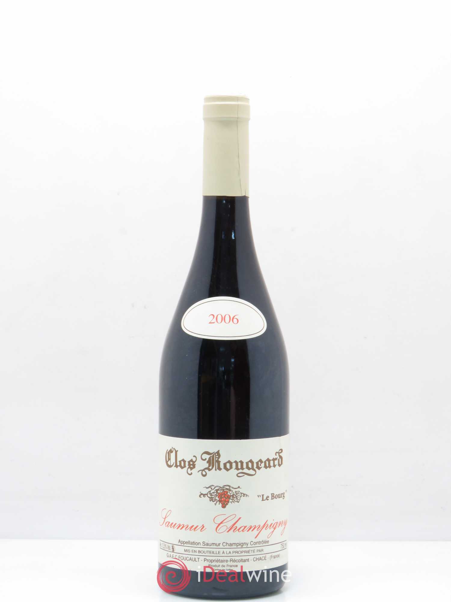 Saumur-Champigny Le Bourg Clos Rougeard 2006 - Lot de 1 bouteille - 0