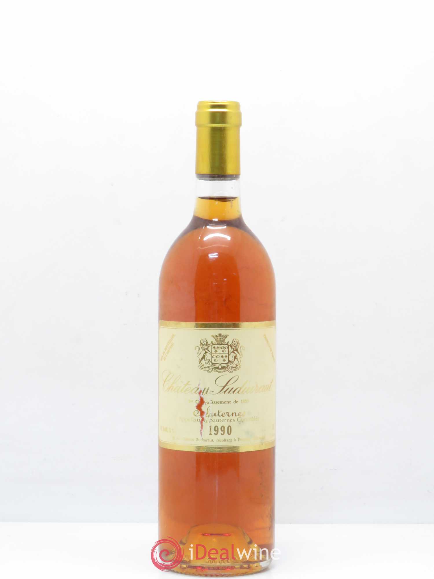 Château Suduiraut 1er Grand Cru Classé 1990 - Lot de 1 bouteille - 0