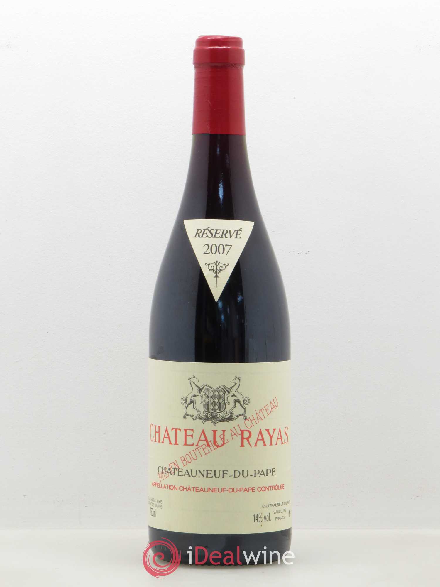 Châteauneuf-du-Pape Château Rayas Emmanuel Reynaud 2007 - Lot de 1 bouteille - 0