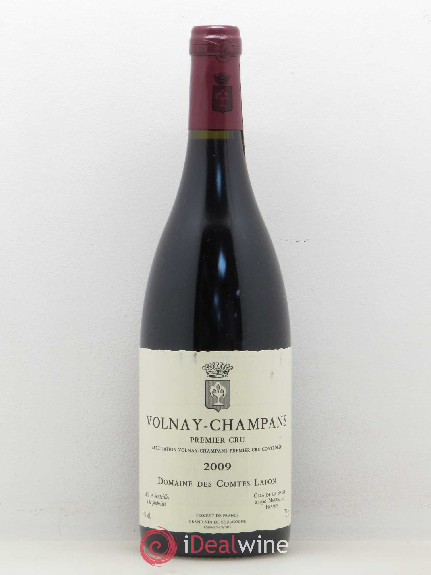 Volnay 1er Cru Champans Comtes Lafon (Domaine des) 2009 - Lot de 1 bouteille - 0