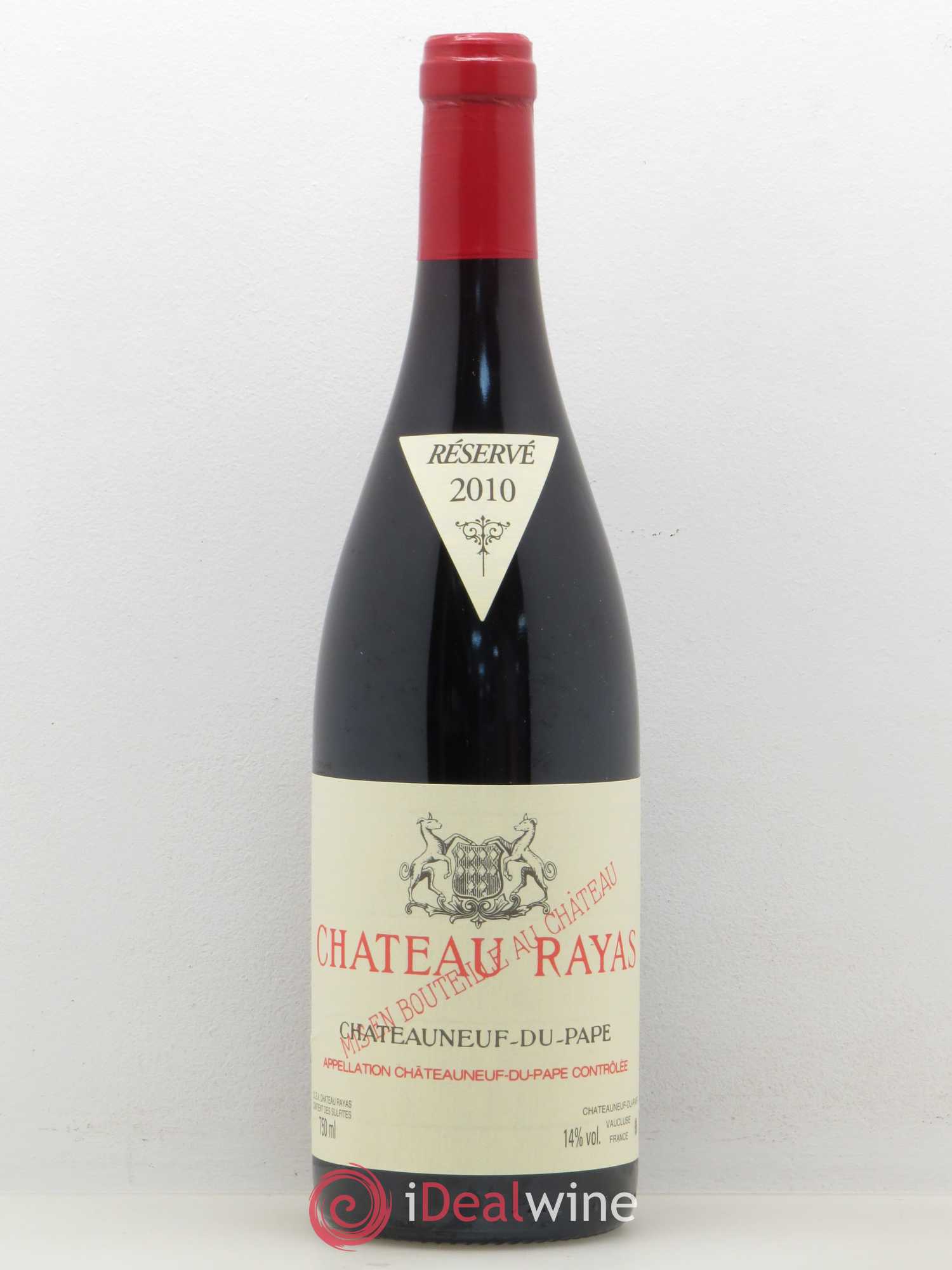 Châteauneuf-du-Pape Château Rayas Emmanuel Reynaud 2010 - Lot de 1 bouteille - 0