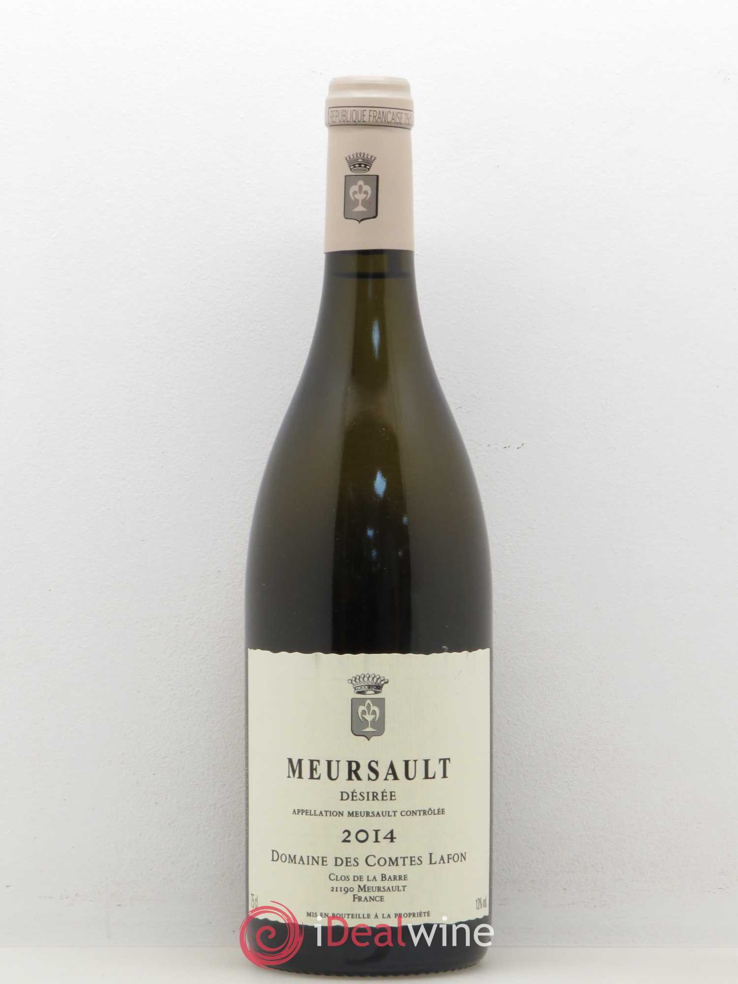 Meursault Désirée Comtes Lafon (Domaine des) 2014 - Lot de 1 bouteille - 0