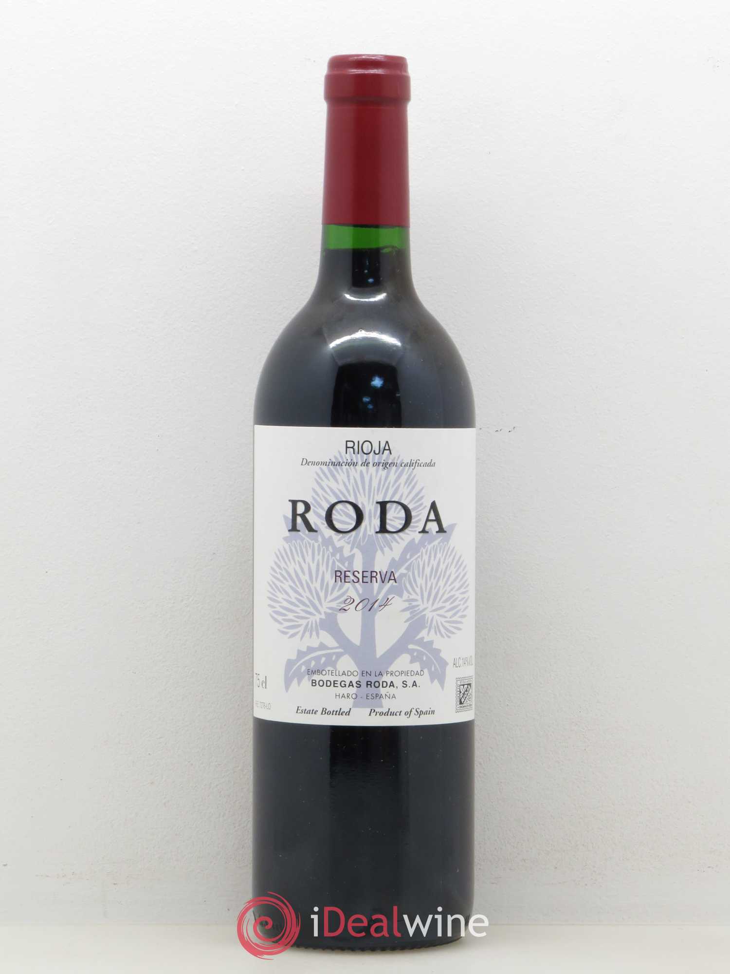 Rioja DOCA Reserva Bodegas Roda 2014 - Lot of 1 bottle - 0
