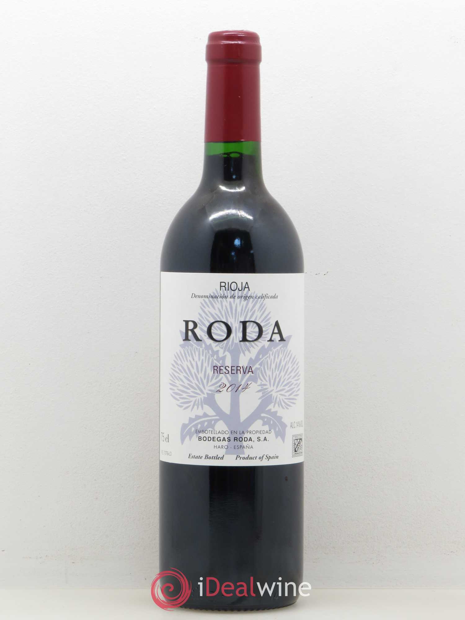 Rioja DOCA Reserva Bodegas Roda 2014 - Lotto di 1 bottiglia - 0