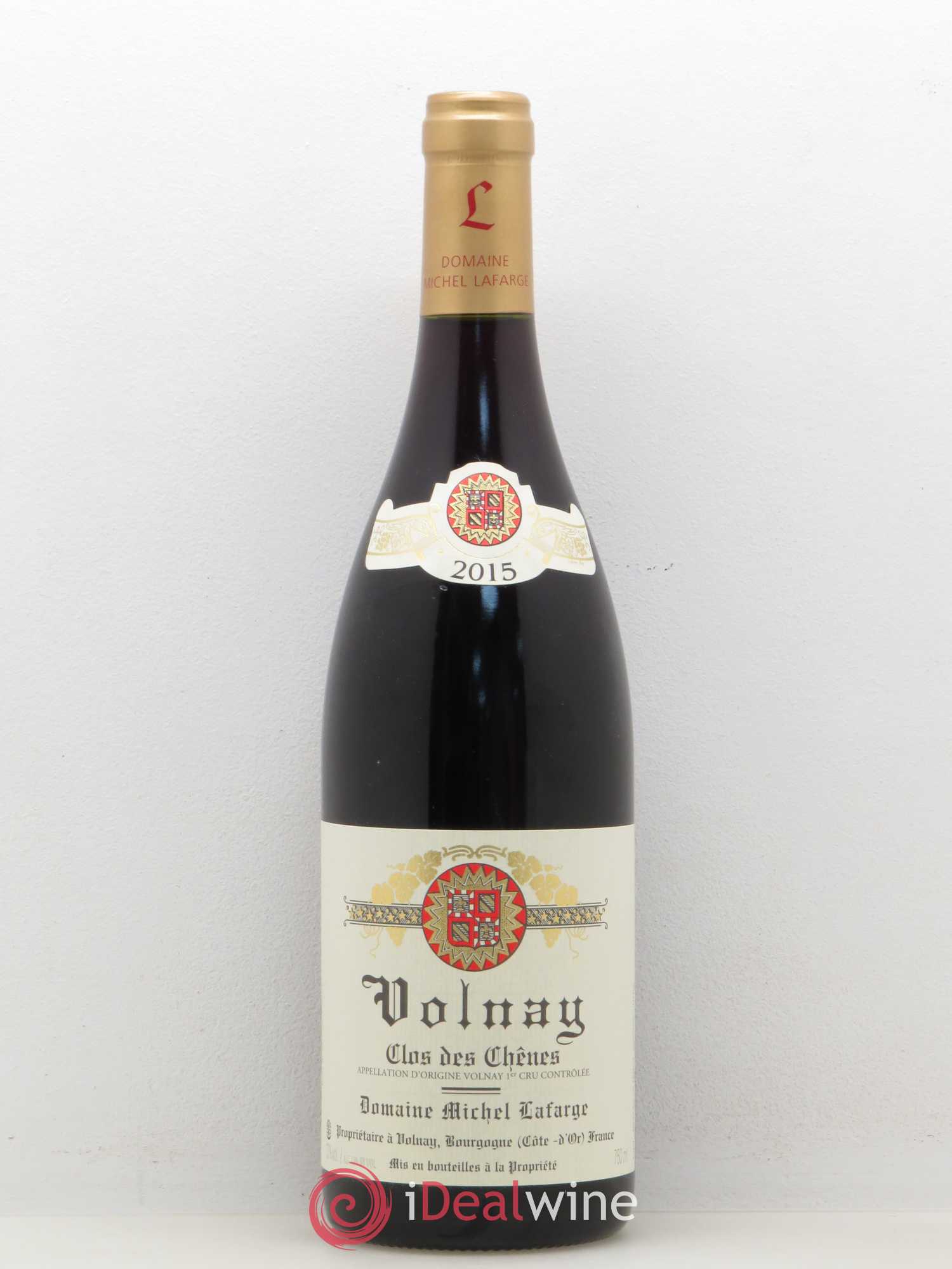 Volnay 1er Cru Clos des Chênes Lafarge (Domaine) 2015 - Lot de 1 bouteille - 0