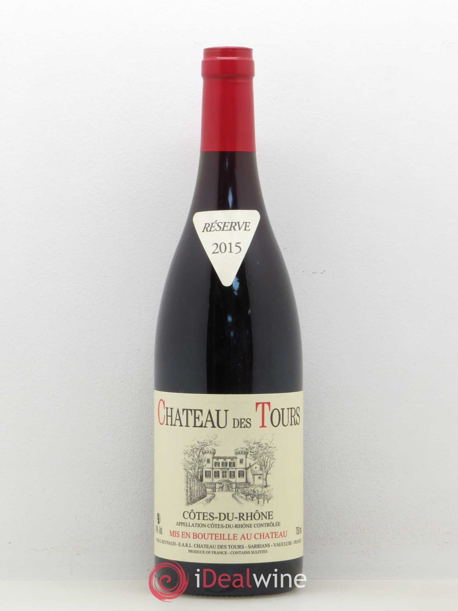 Côtes-du-Rhône Château des Tours Emmanuel Reynaud (sans prix de réserve) 2015 - Lot de 1 bouteille - 0