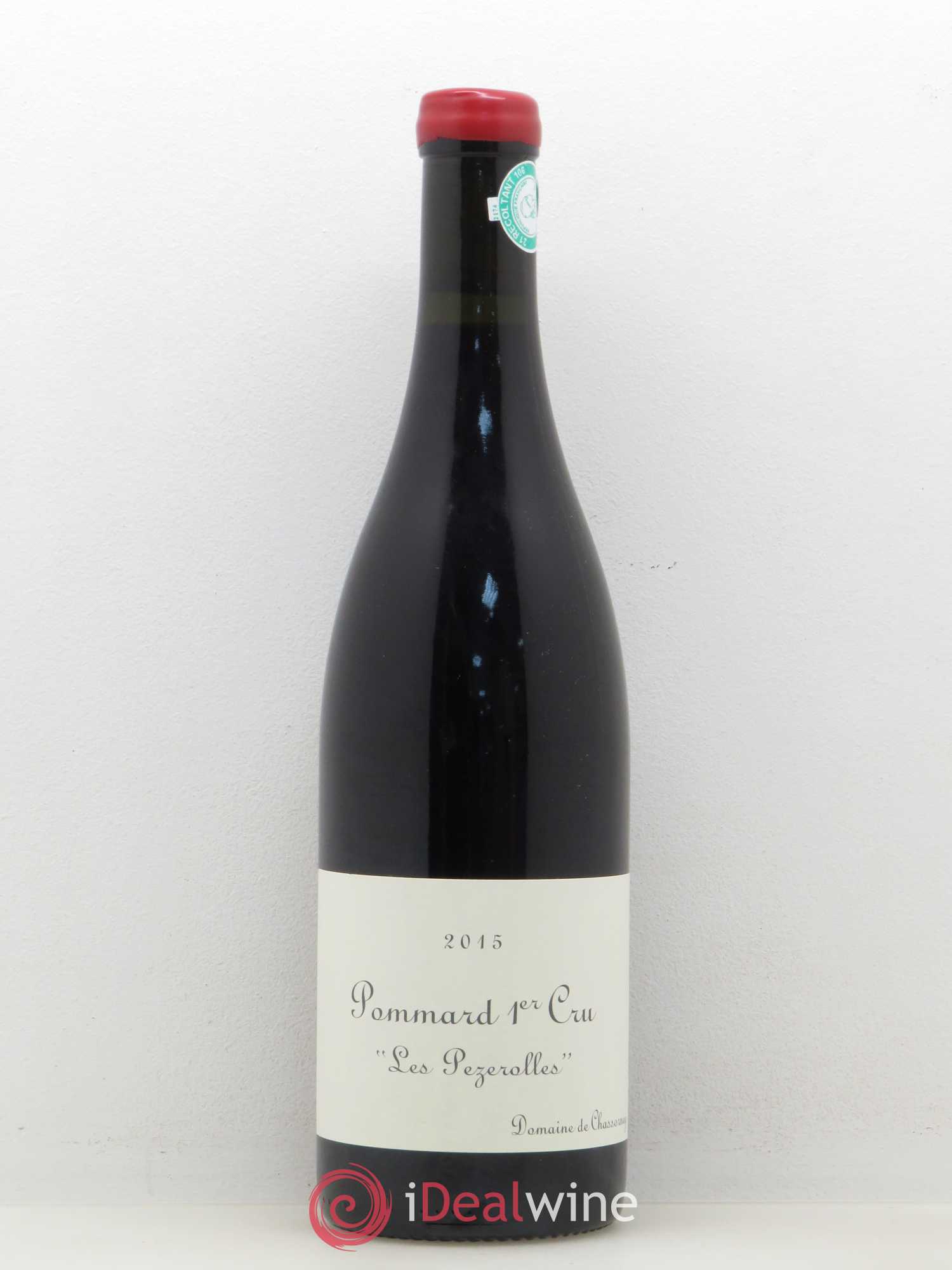 Pommard 1er Cru Les Pezerolles Domaine de Chassorney - Frédéric Cossard 2015 - Lot de 1 bouteille - 0