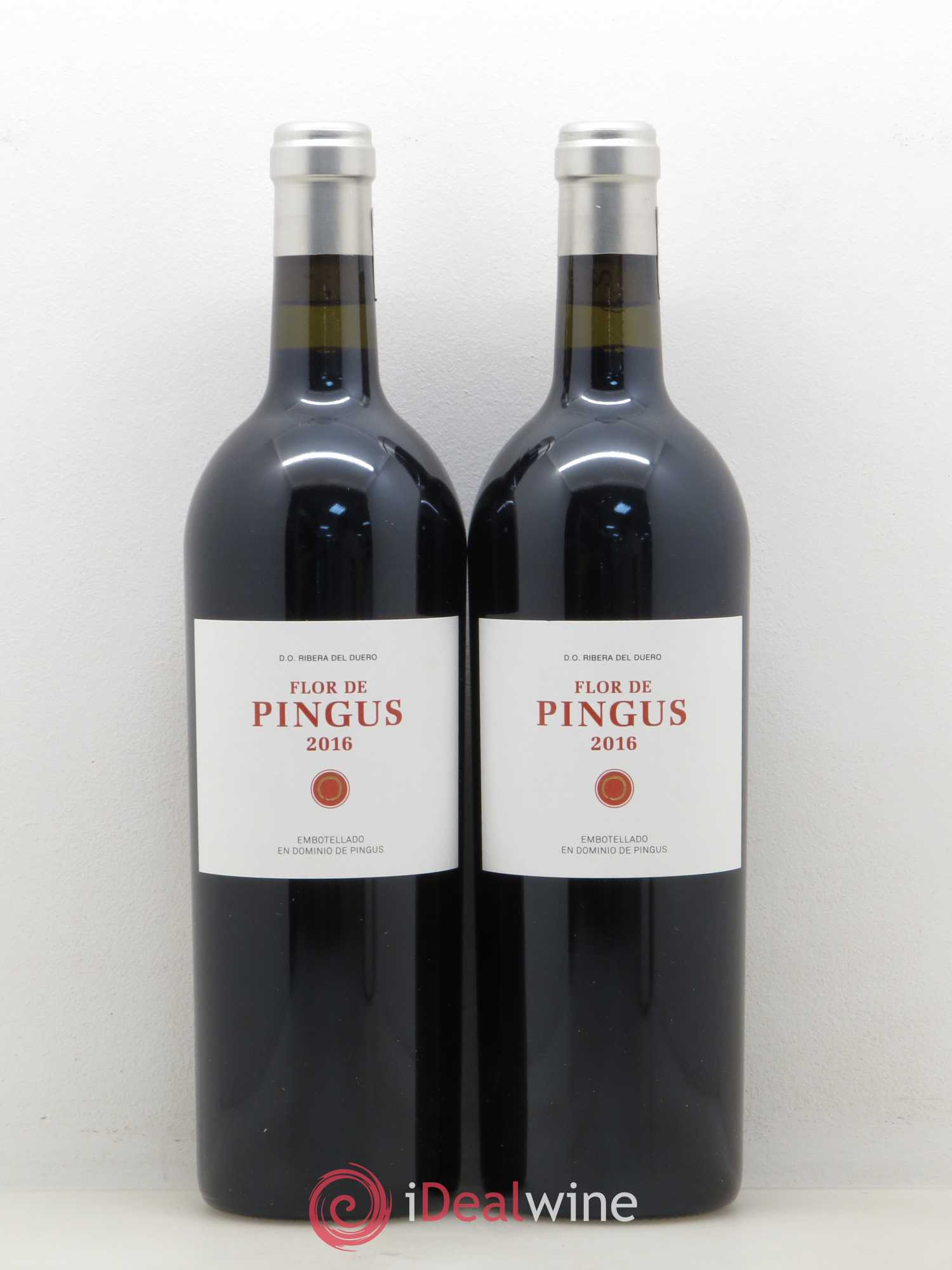 Ribera Del Duero Flor de Pingus Dominio de Pingus - Peter Sisseck 2016 - Lot de 2 bouteilles - 0