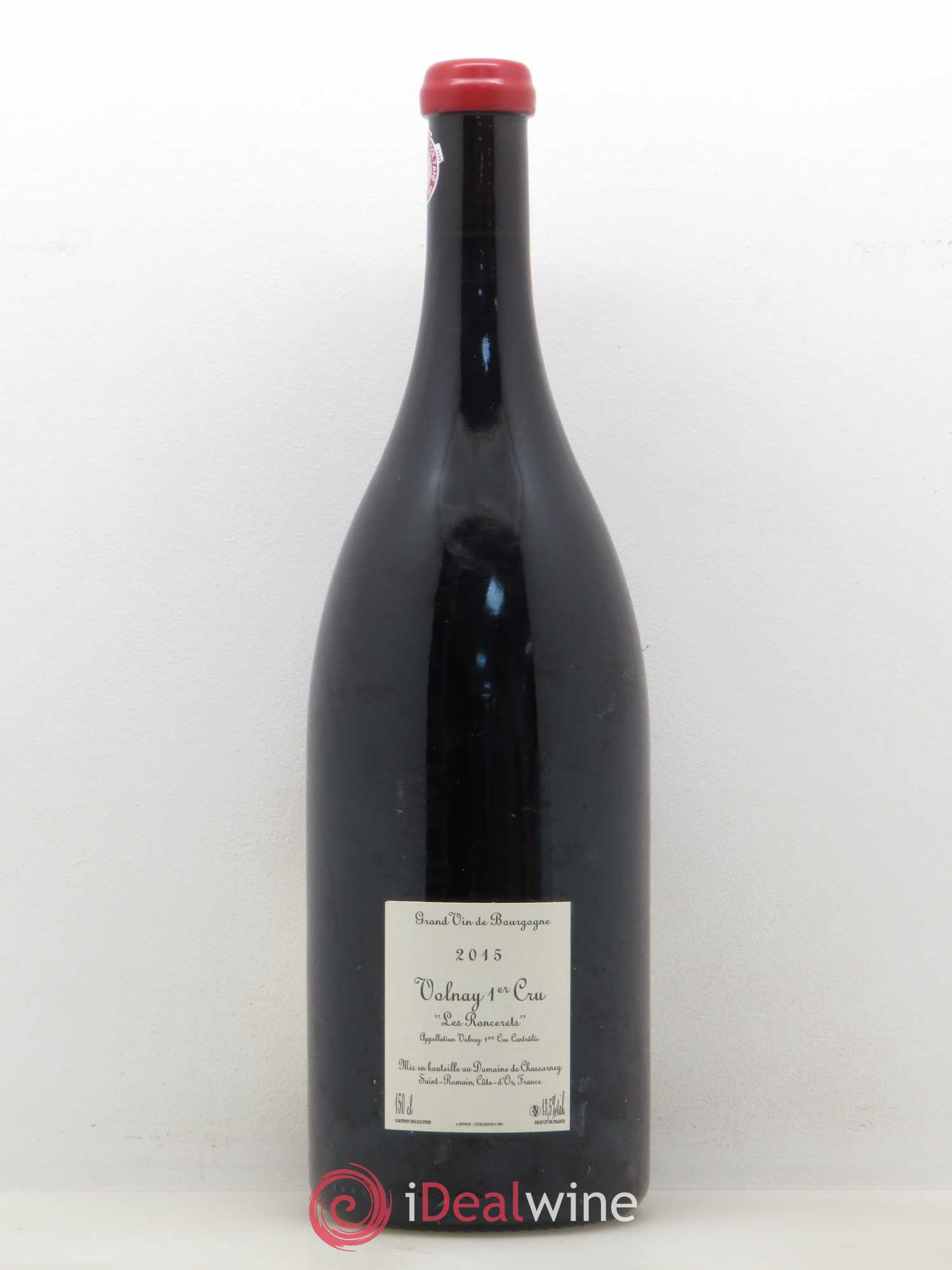 Volnay 1er Cru Les Roncerets Domaine de Chassorney 2015 - Lot de 1 magnum - 1