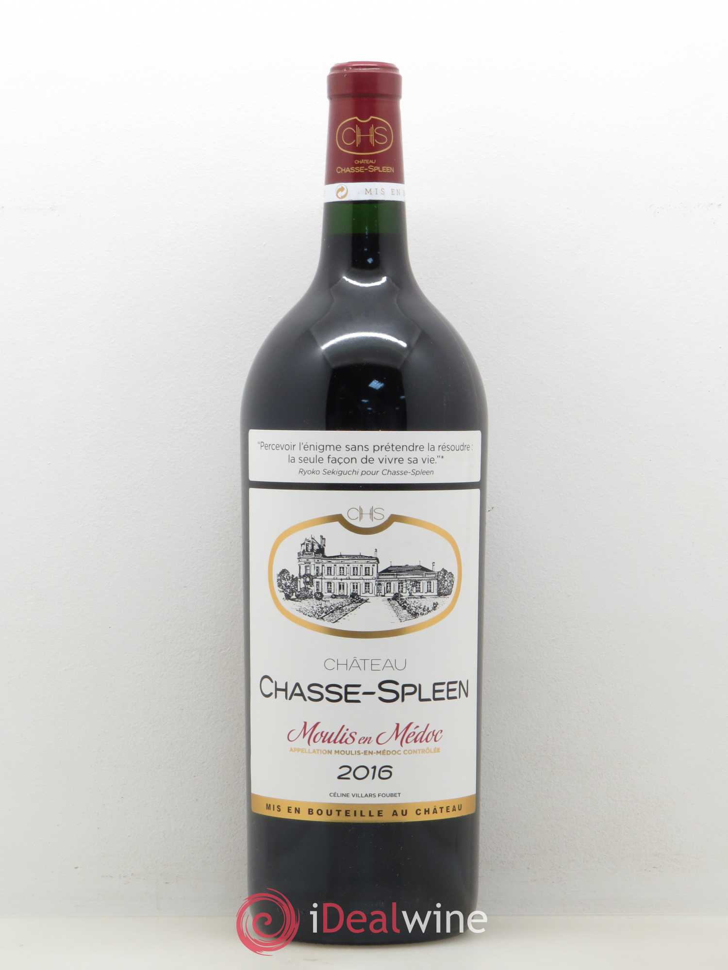 Château Chasse Spleen 2016 - Lot de 1 magnum - 0