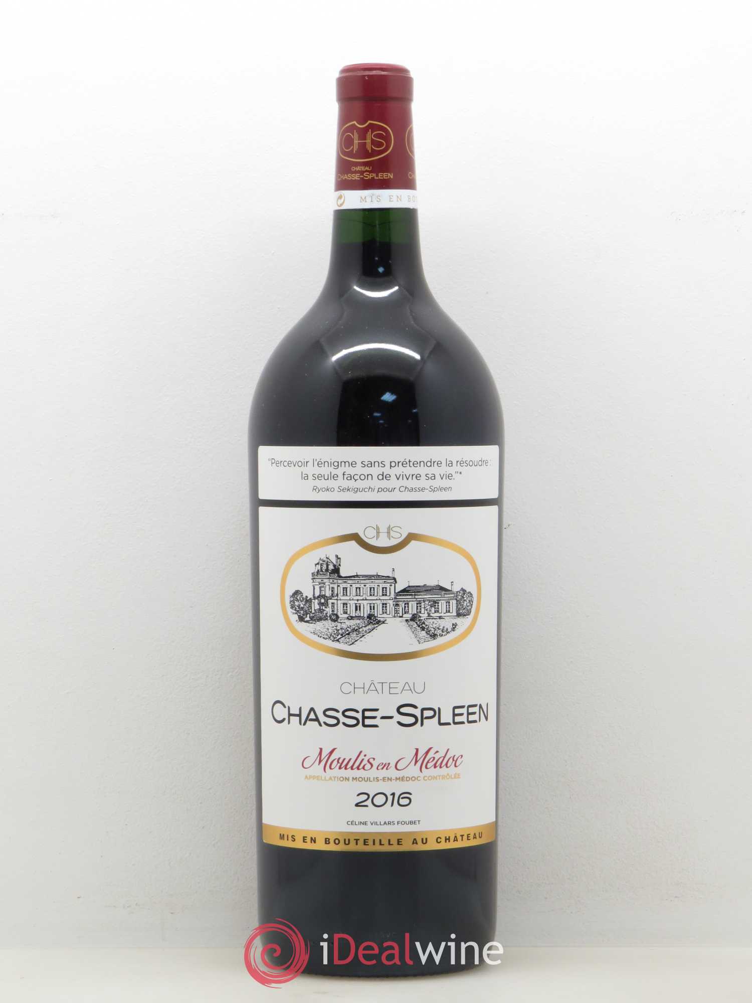 Château Chasse Spleen 2016 - Lot de 1 magnum - 0