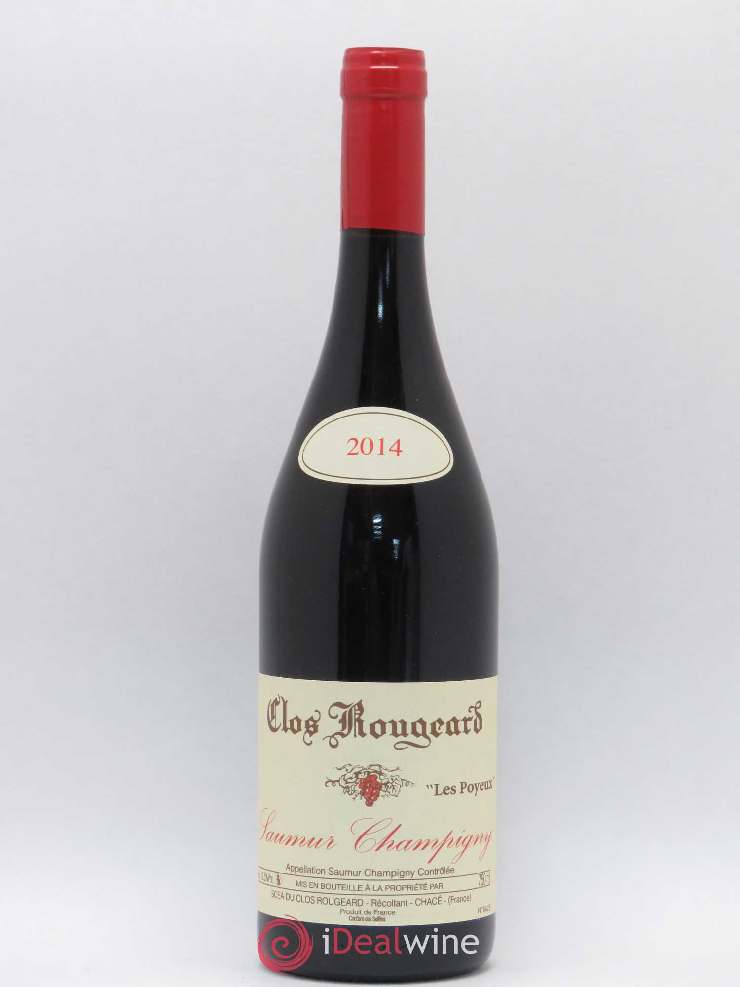 Saumur-Champigny Les Poyeux Clos Rougeard 2014 - Lot de 1 bouteille - 0