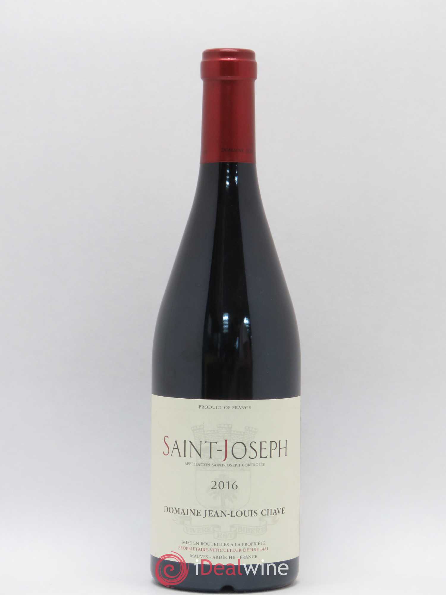 Saint-Joseph Jean-Louis Chave 2016 - Lot de 1 bouteille - 0