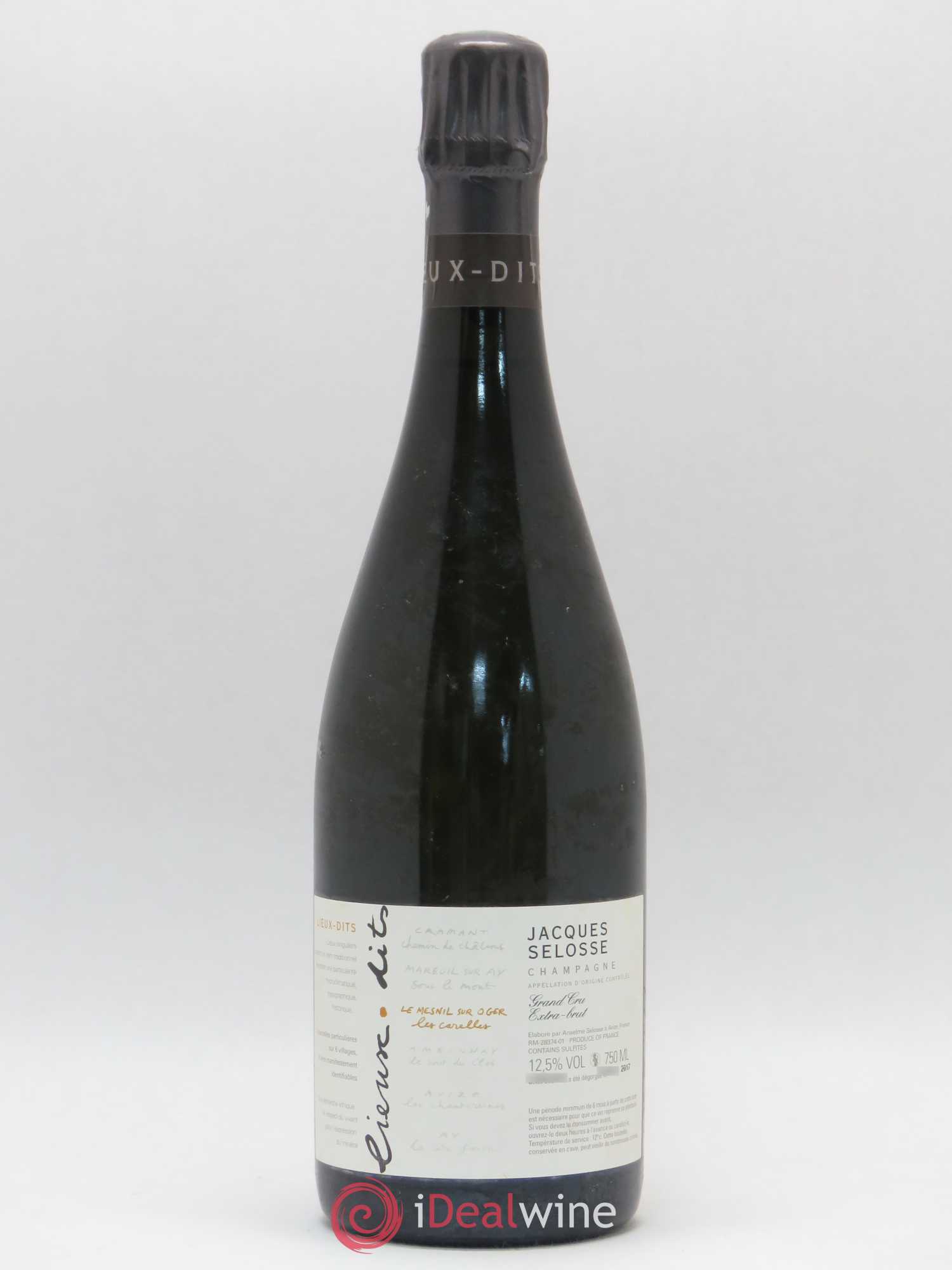 Les Carelles Blanc de Blancs Jacques Selosse - Lot de 1 bouteille - 0