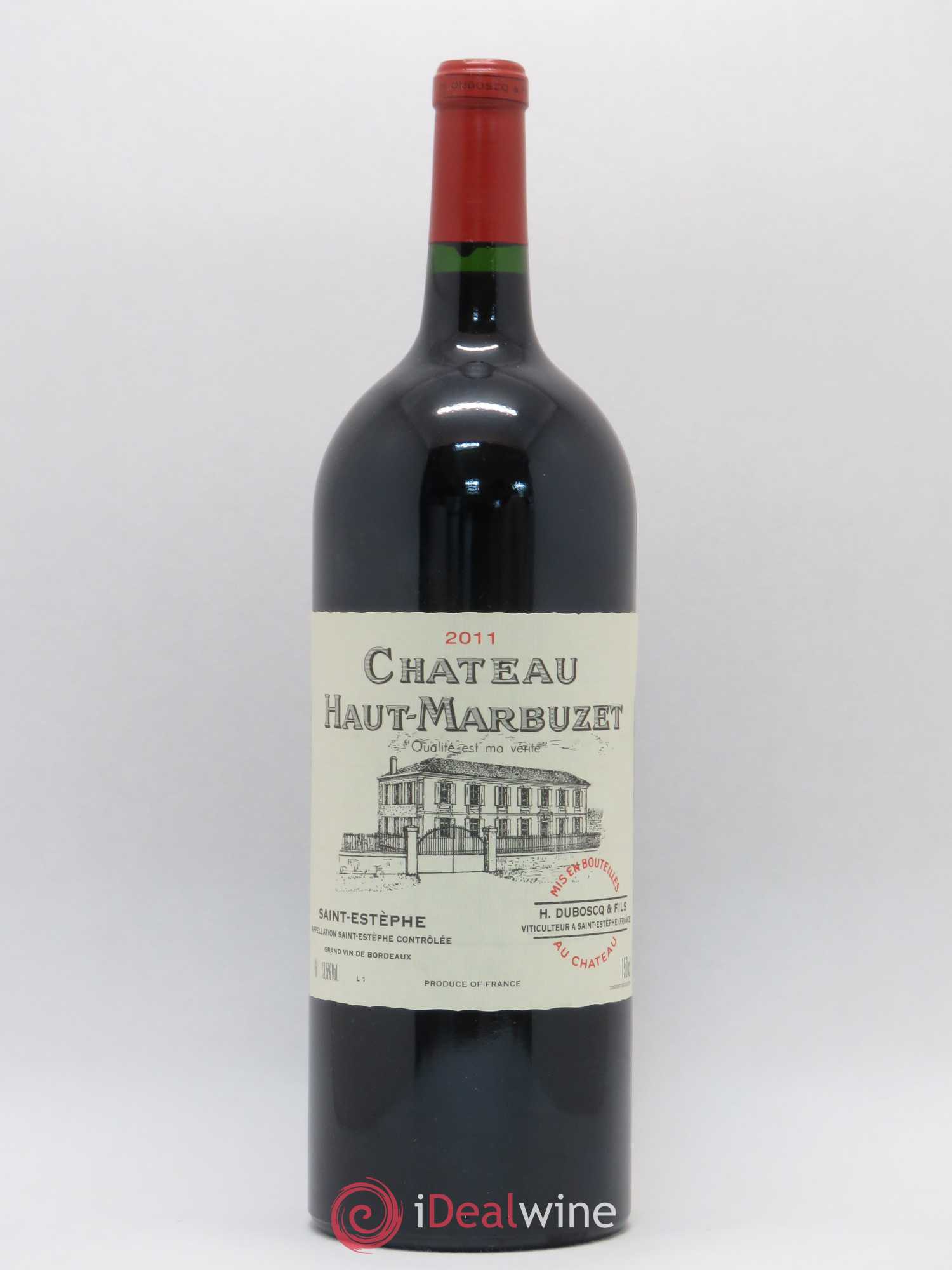 Château Haut Marbuzet 2011 - Lot de 1 magnum - 0