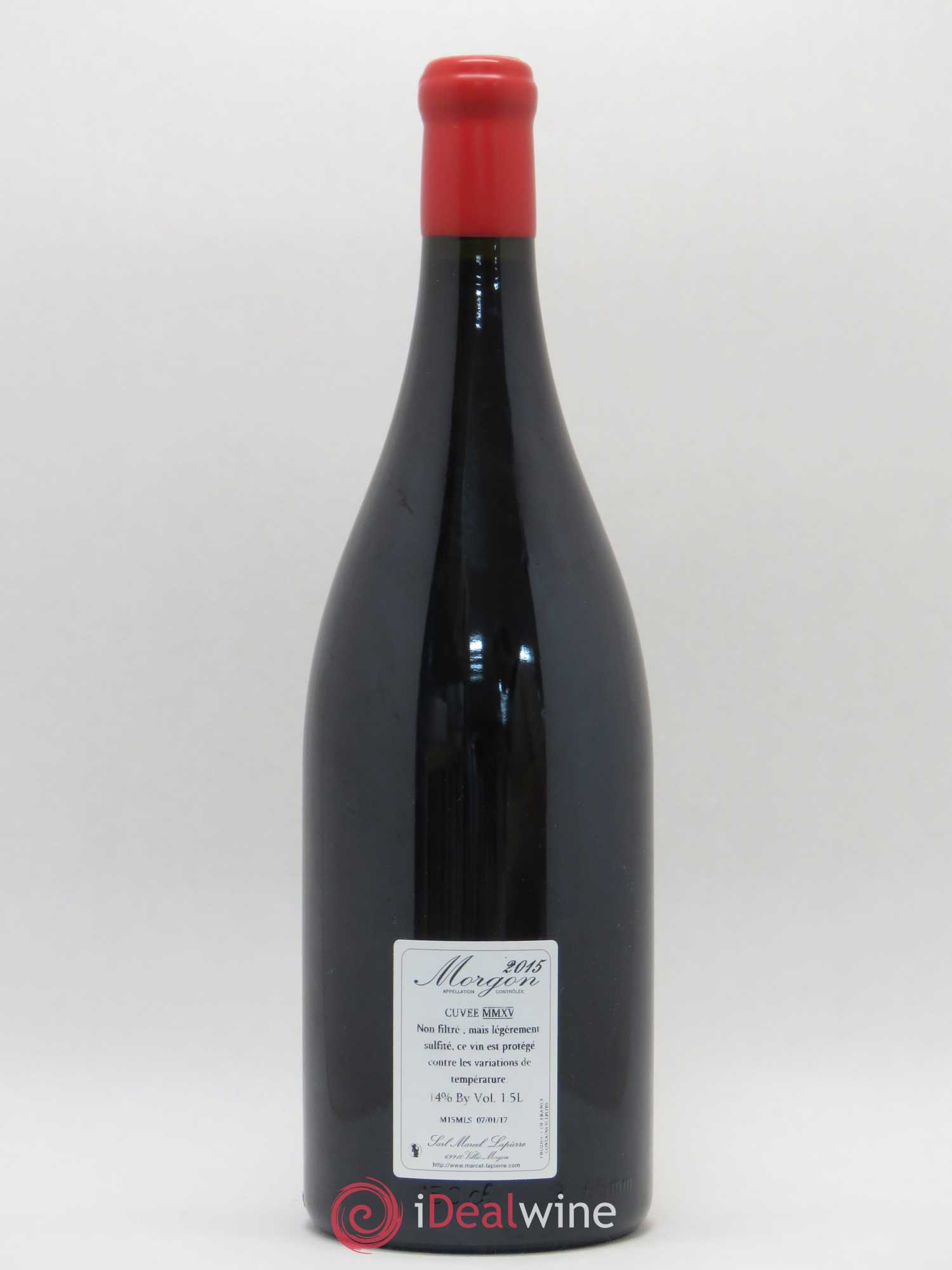 Morgon Cuvée Marcel Lapierre Marcel Lapierre (Domaine) 2015 - Lot de 1 magnum - 1