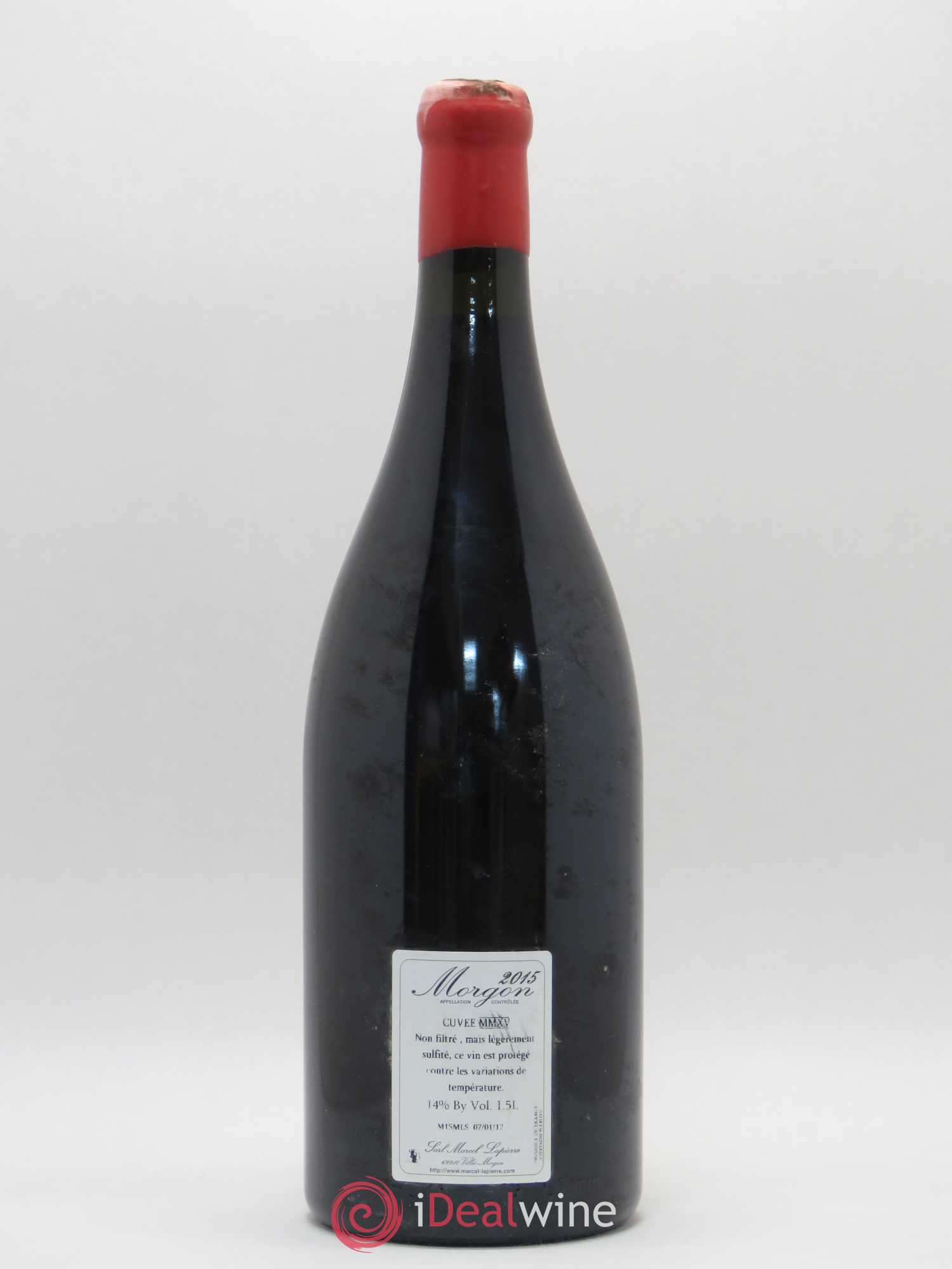 Morgon Cuvée Marcel Lapierre Marcel Lapierre (Domaine) 2015 - Lot de 1 magnum - 1