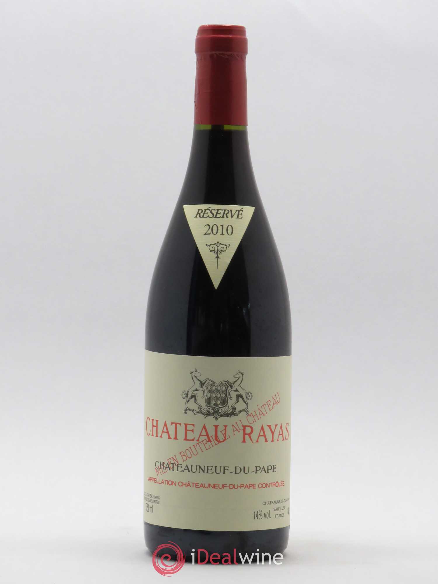 Châteauneuf-du-Pape Château Rayas Emmanuel Reynaud (sans prix de réserve) 2010 - Lot de 1 bouteille - 0