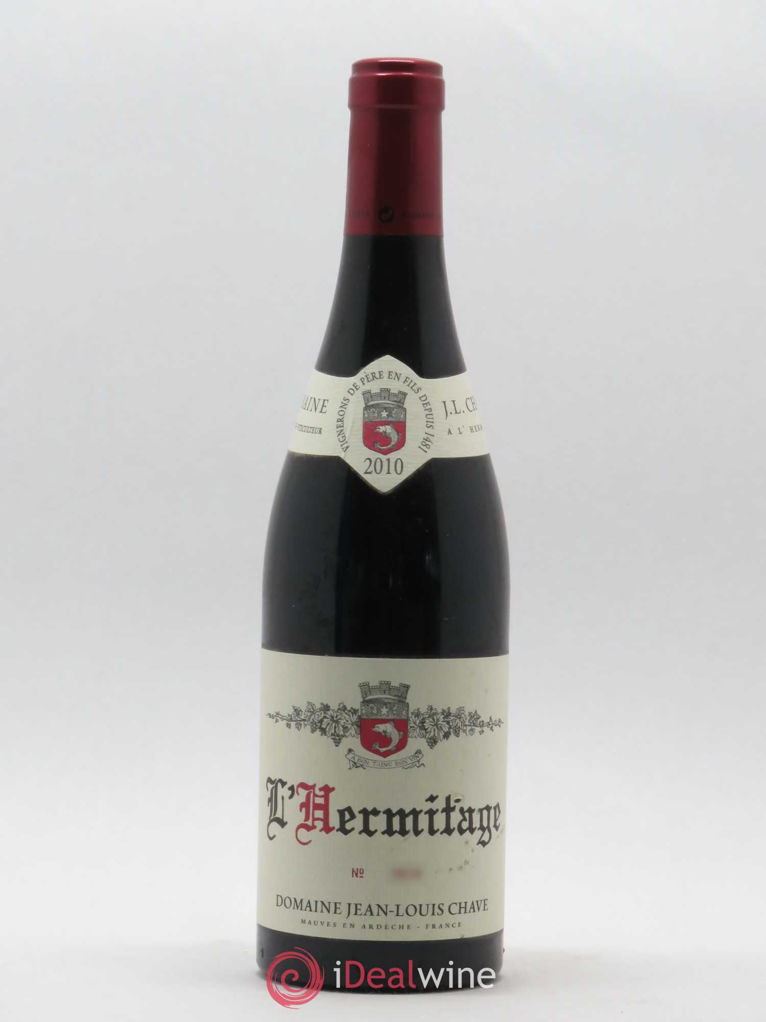 Hermitage Jean-Louis Chave 2010 - Lot de 1 bouteille - 0