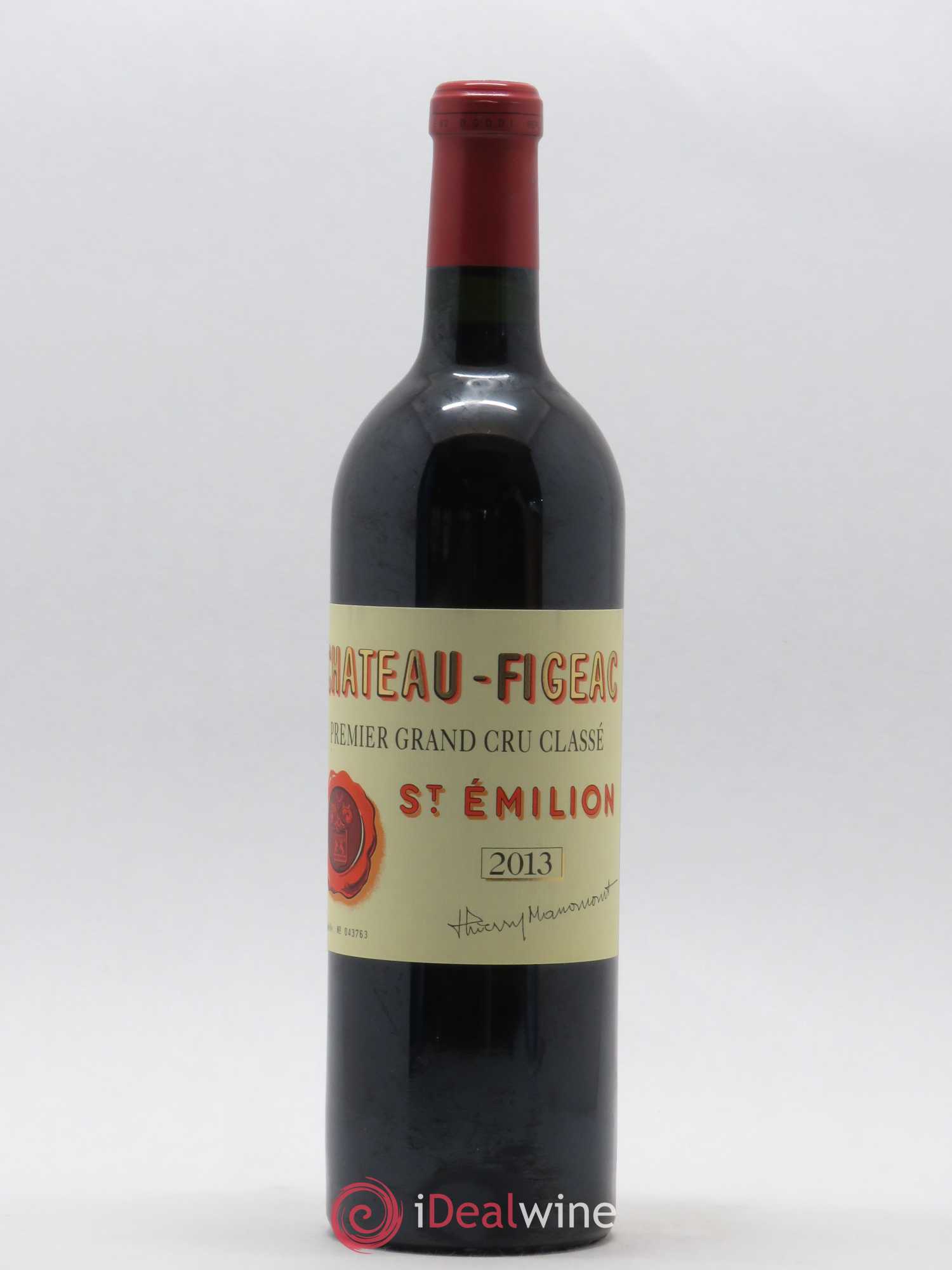 Château Figeac 1er Grand Cru Classé A 2013 - Lot de 1 bouteille - 0