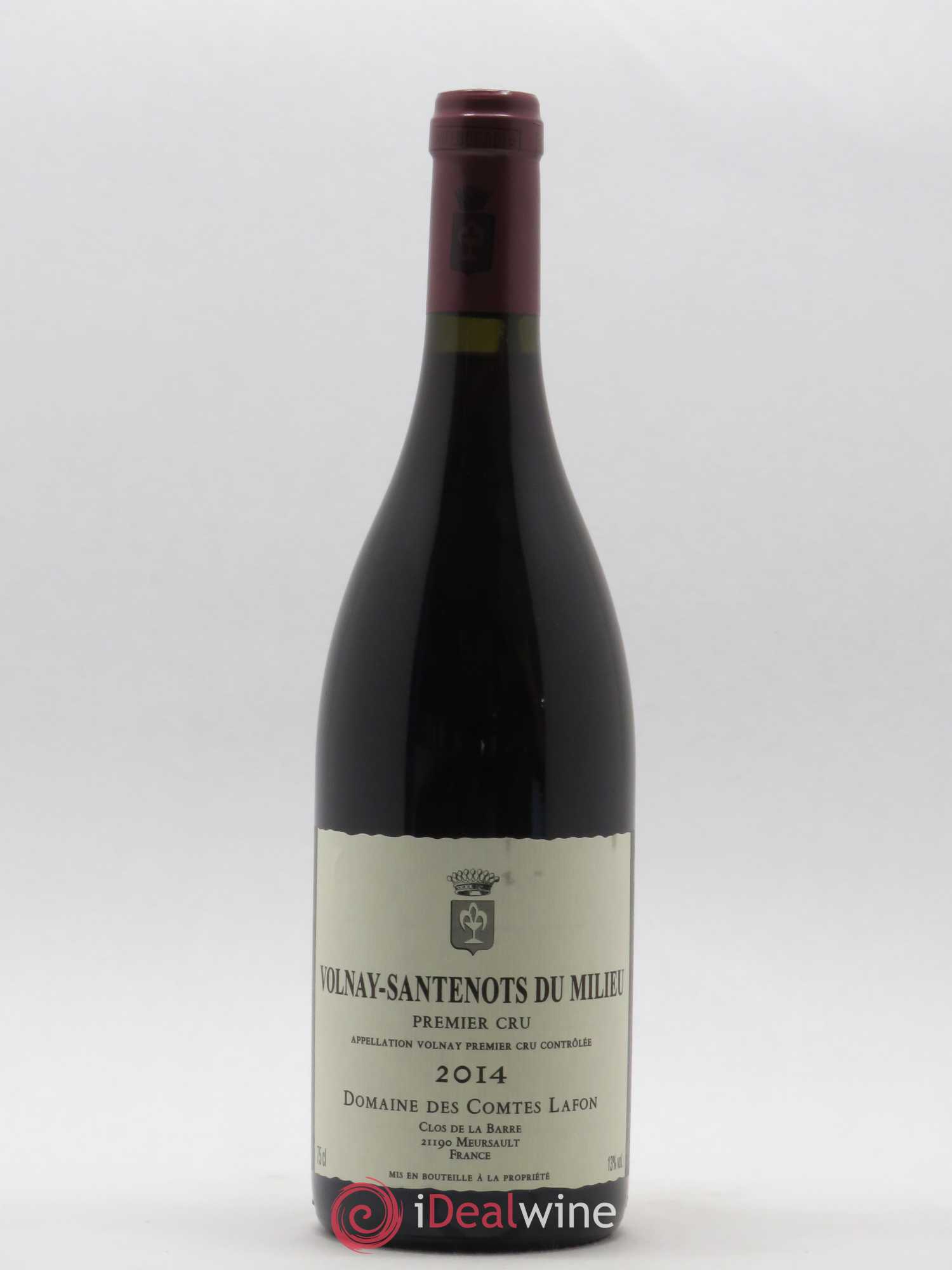 Volnay 1er Cru Santenots du Milieu Comtes Lafon (Domaine des) 2014 - Lot de 1 bouteille - 0