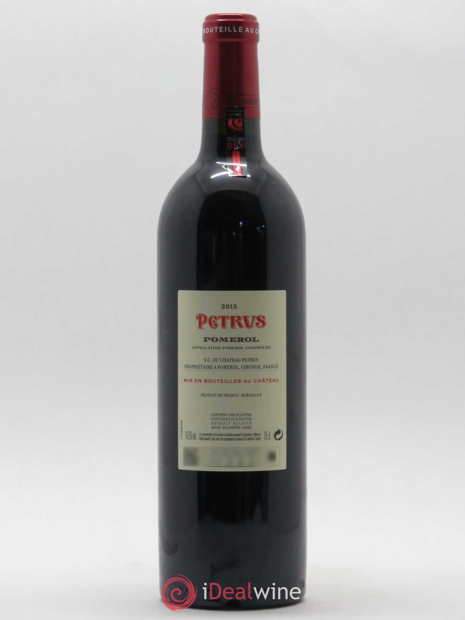 Petrus 2015 - Lot de 1 bouteille - 1