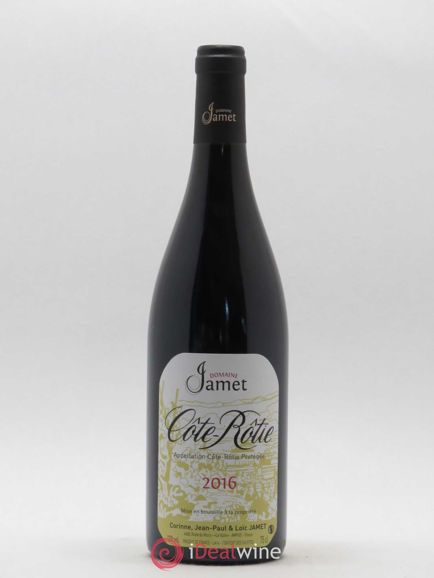 Côte-Rôtie Jamet (Domaine) 2016 - Lot de 1 bouteille - 0