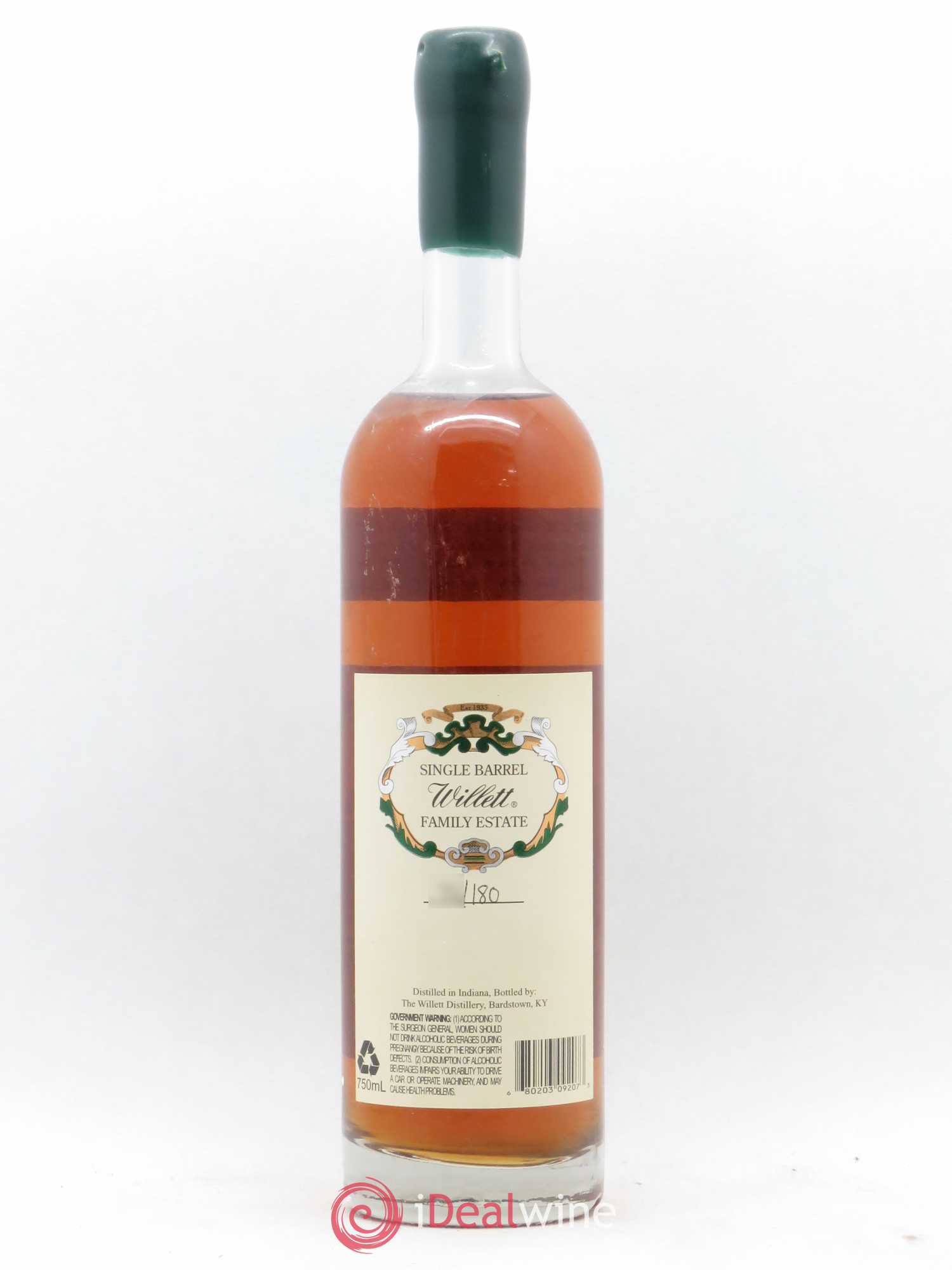 Whisky Kentucky/USA Straight Rye Willett Family Estate 4 ans - Posten von 1 Flasche - 1