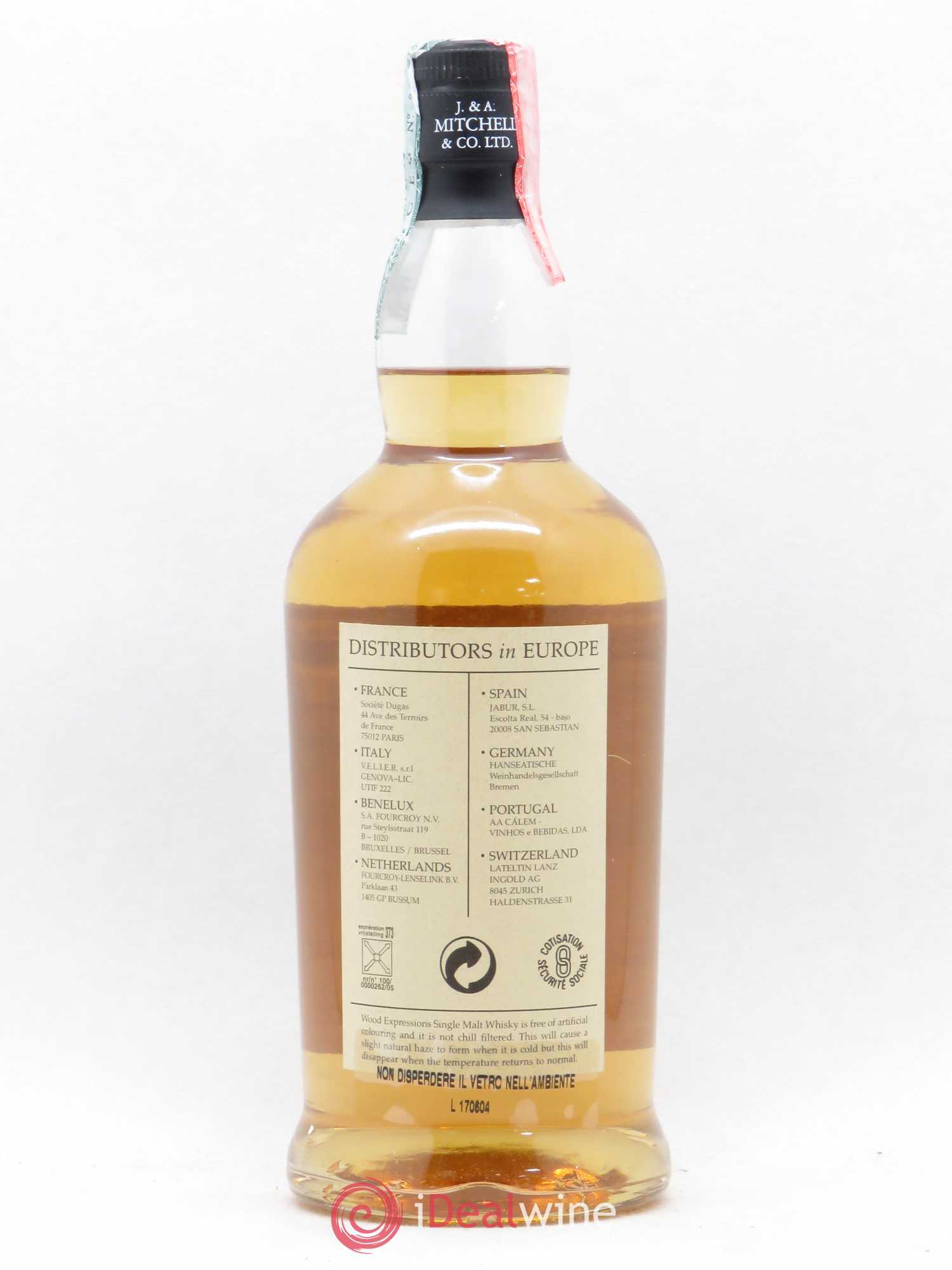 Whisky Cambeltown/Ecosse Springbank 12 ans Bourbon Wood - Posten von 1 Flasche - 1
