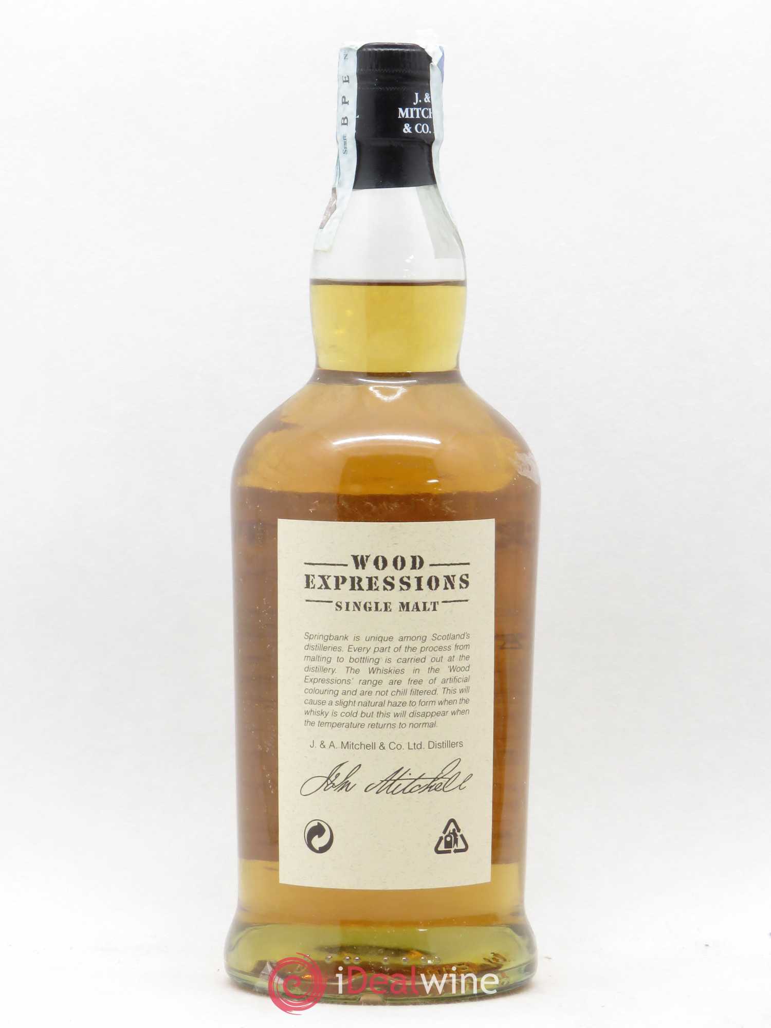 Whisky Cambeltown/Ecosse Springbank 12 ans Calvados Wood - Posten von 1 Flasche - 1