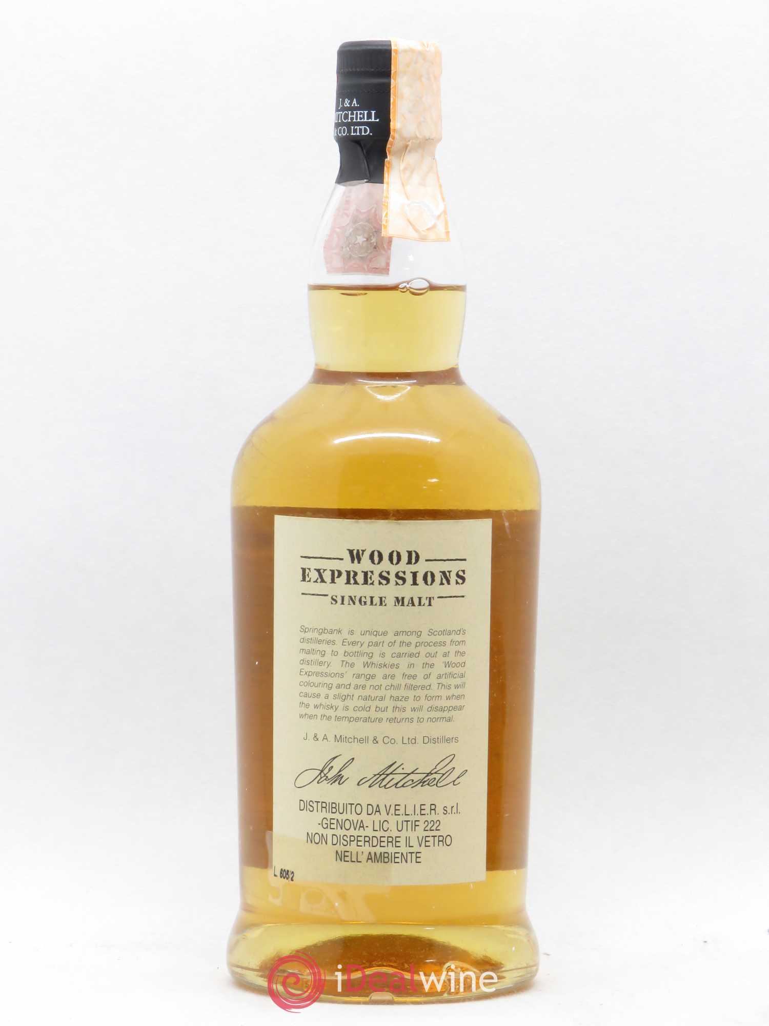 Whisky Cambeltown/Ecosse Springbank 12 ans Rum Wood - Posten von 1 Flasche - 1