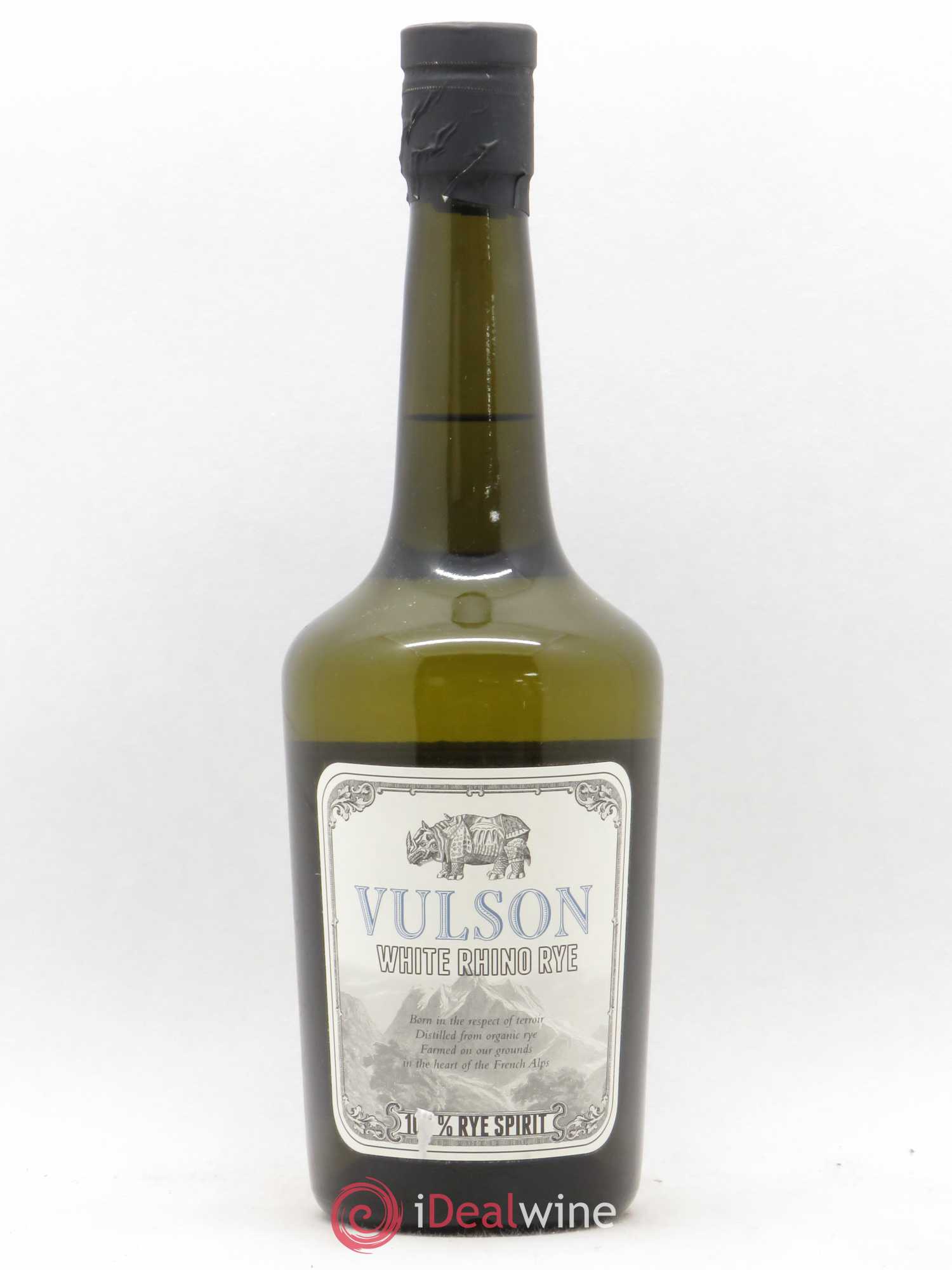 Whisky France Rye Whiskey Vulson White Rhino Domaine des Hautes Glaces - Lot de 1 bouteille - 0