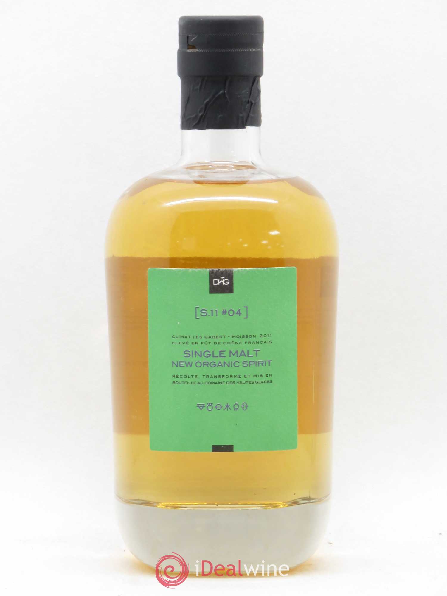 Whisky France New Organic Spirit Domaine des Hautes Glaces 2011 - Posten von 1 Flasche - 0