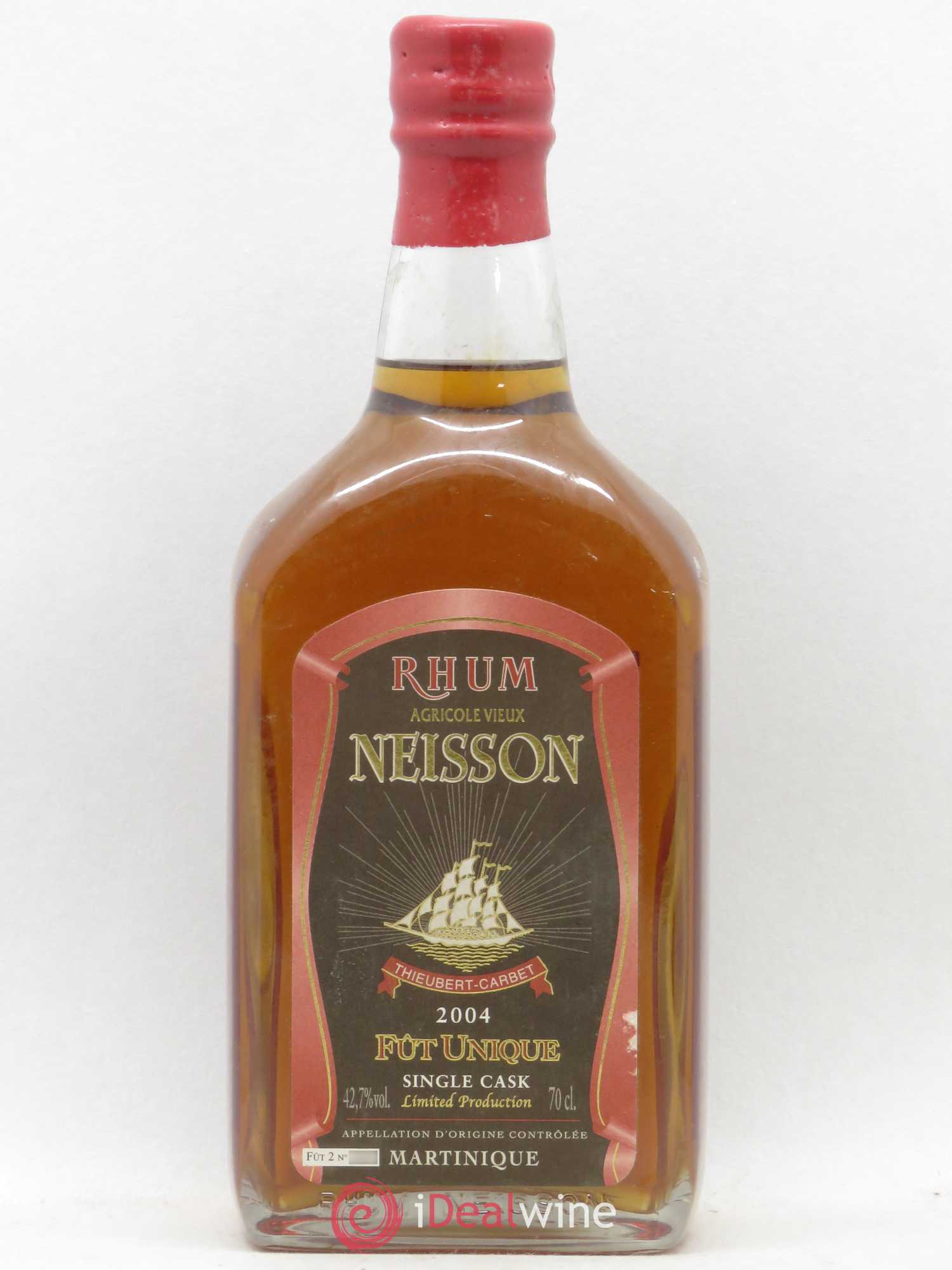 Rhum Martinique Neisson Rhum Agricole Vieux 2004 - Lot of 1 bottle - 0