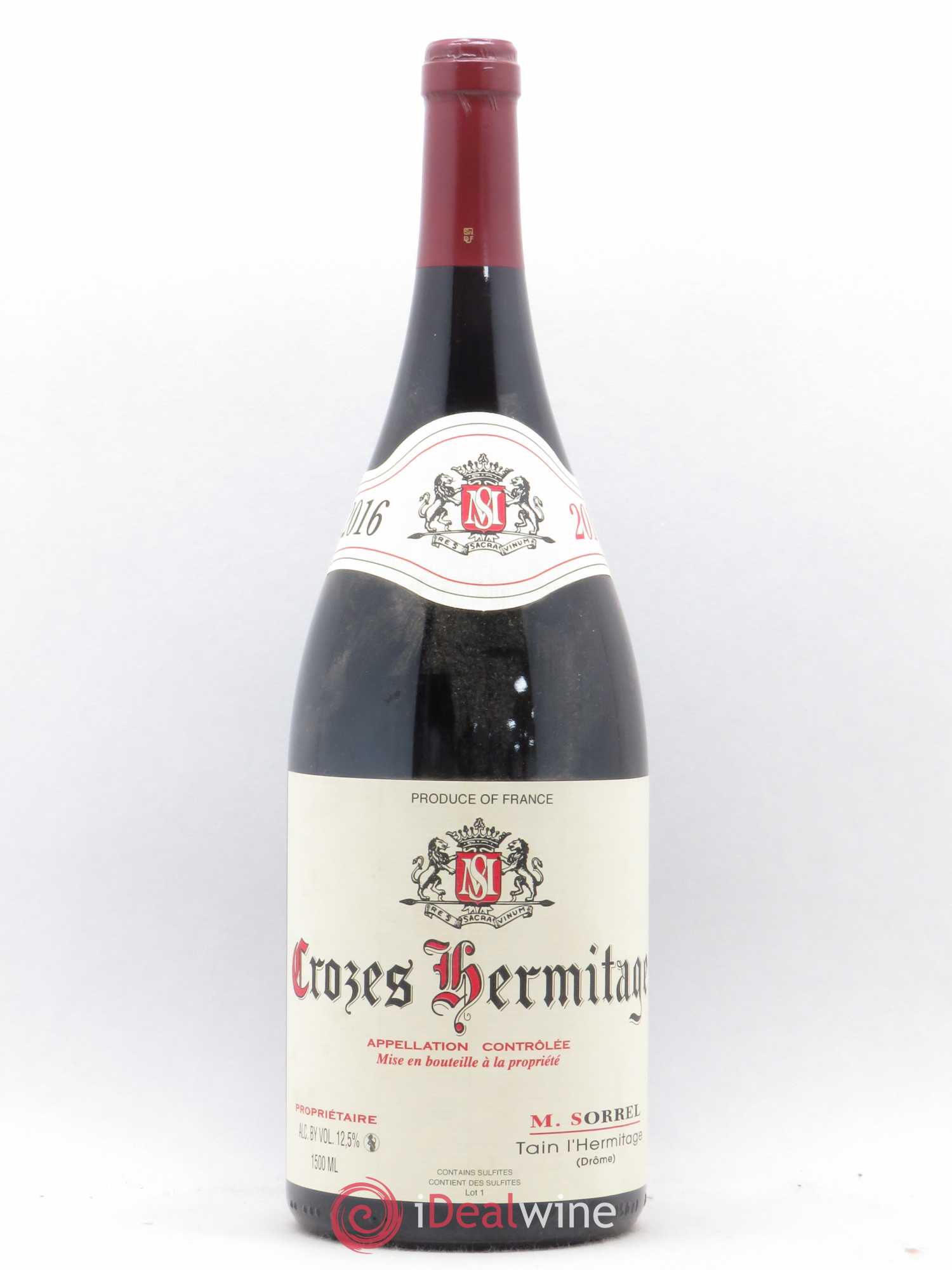 Crozes-Hermitage Marc Sorrel 2016 - Posten von 1 Magnum - 0